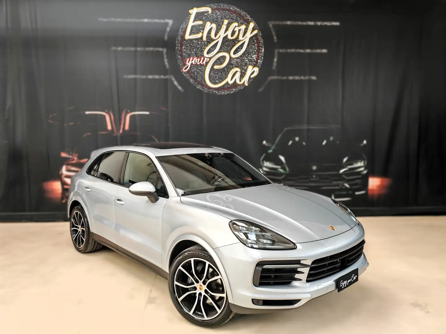 Porsche Cayenne 3.0 V6 SOSP TETTO RISC VENT MATRIX CHRONO GANCIO Argento - 1