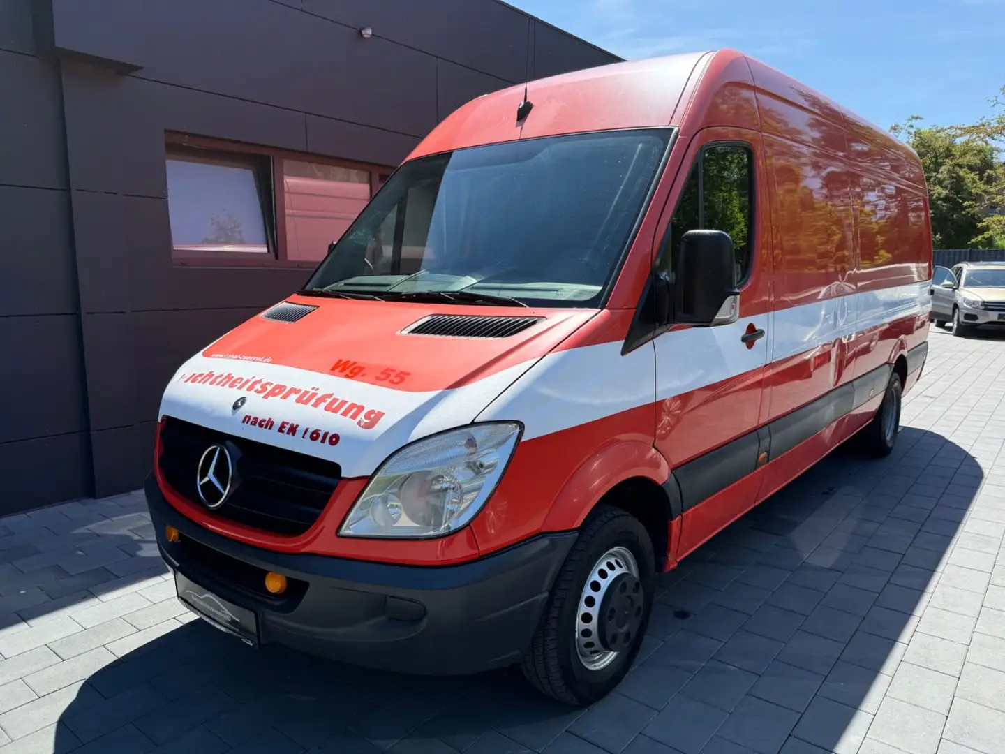 Mercedes-Benz Sprinter II Kasten 516CDI MAXI Klima AHK Naranja - 1