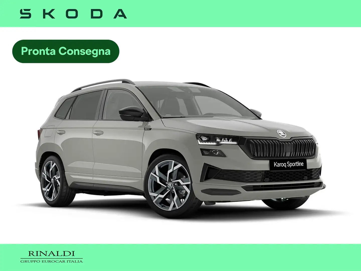 Skoda Karoq 1.5 tsi sportline dsg Grigio - 1
