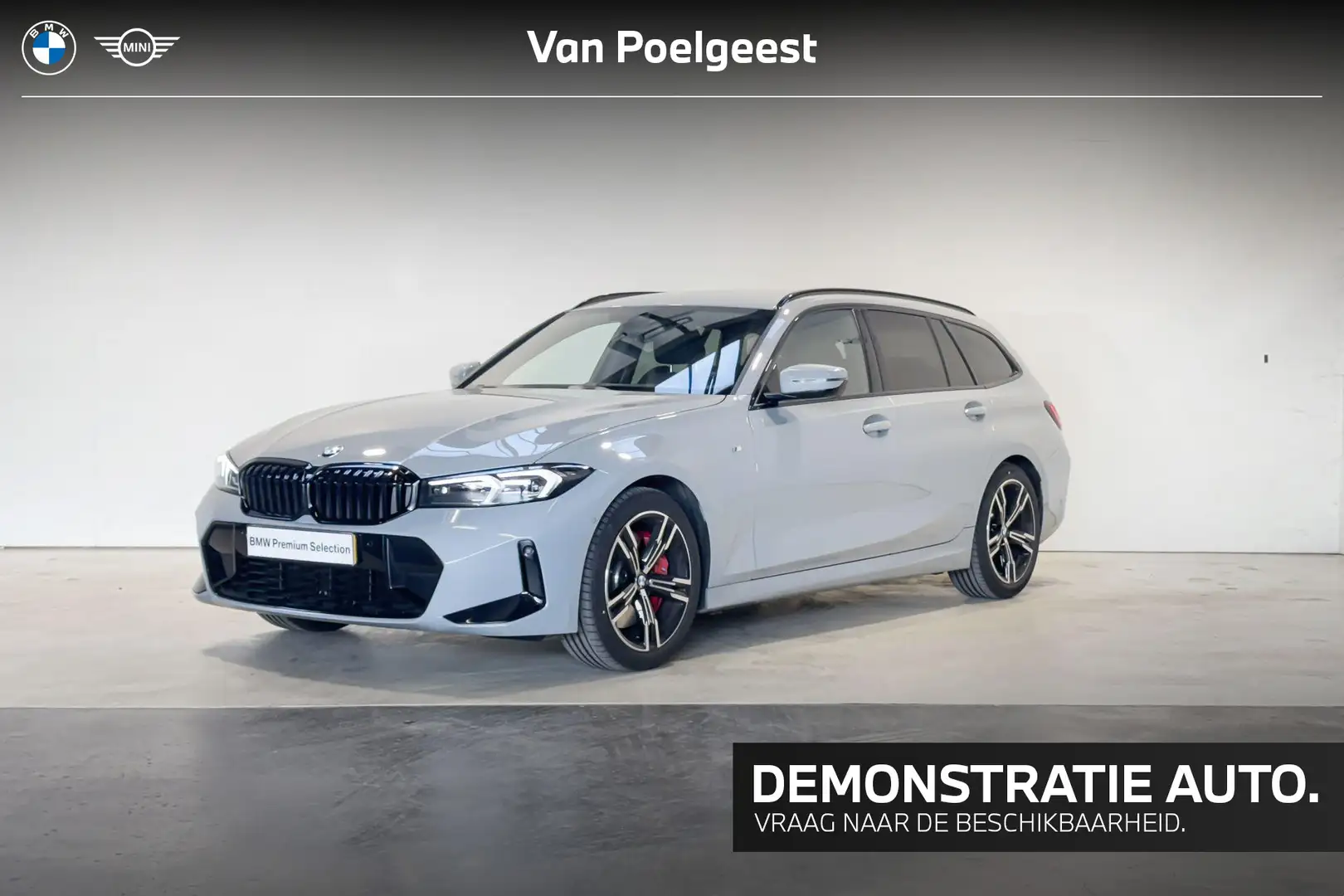 BMW 318 3 Serie Touring 318i M Sportpakket Pro Aut. Grijs - 1
