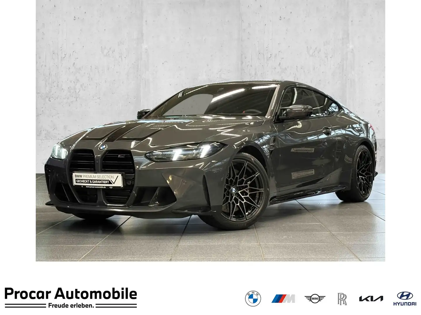 BMW M4 Competition Coupé DA PA+ H/K HuD Carbon 20"LMR Grau - 1