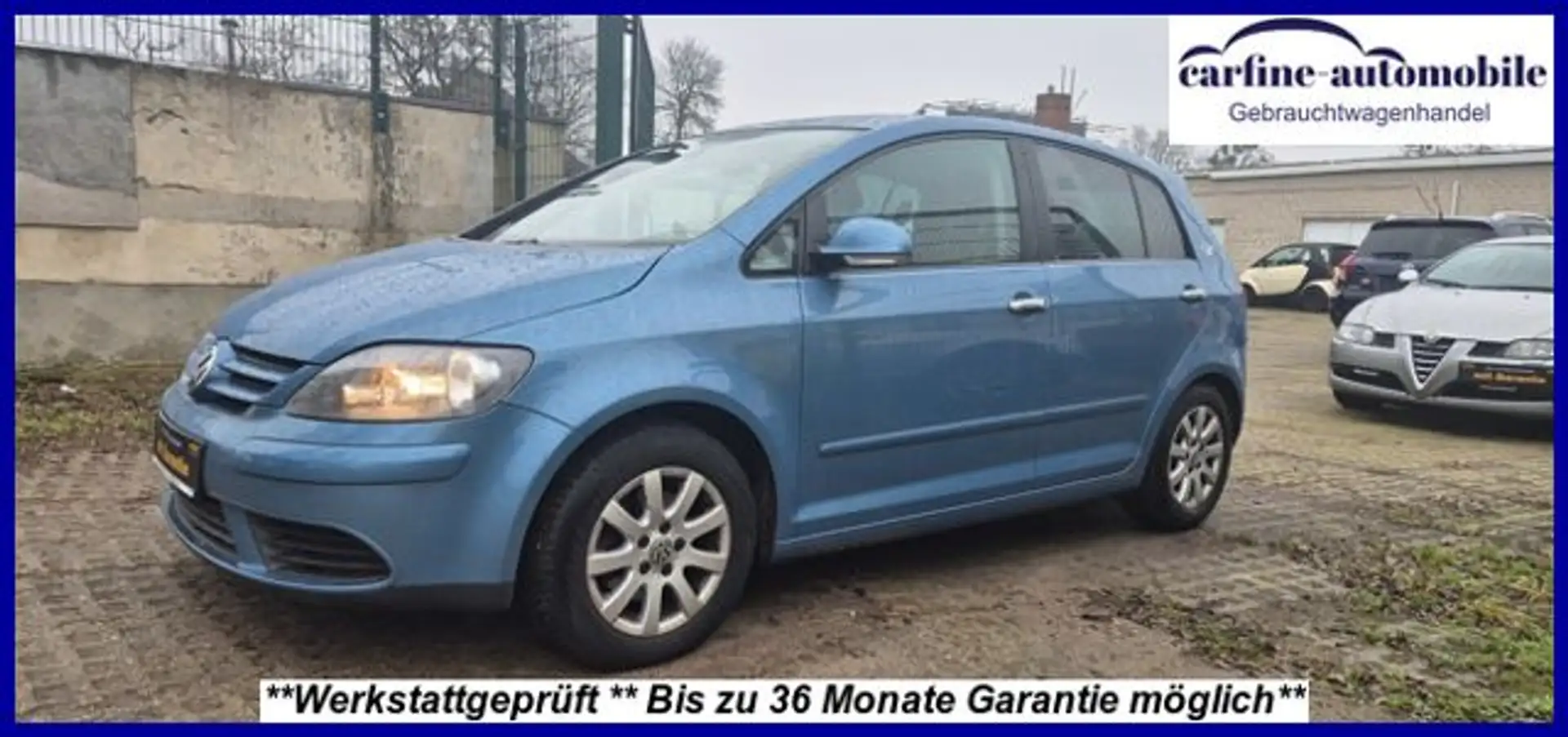 Volkswagen Golf Plus V Aut 1.Hd.Rentner VW-Scheckh.GARANTIE Blu/Azzurro - 2
