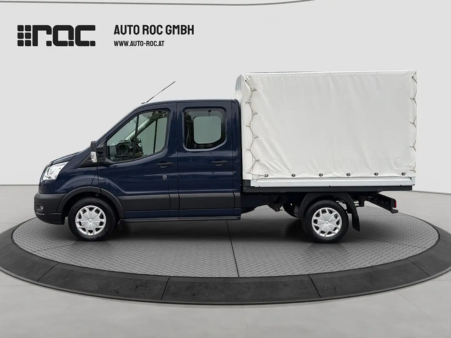 Ford Transit Pritsche DoKa 2.0D EcoBlue L2H1 310 Trend 7-Sit... Blau - 2