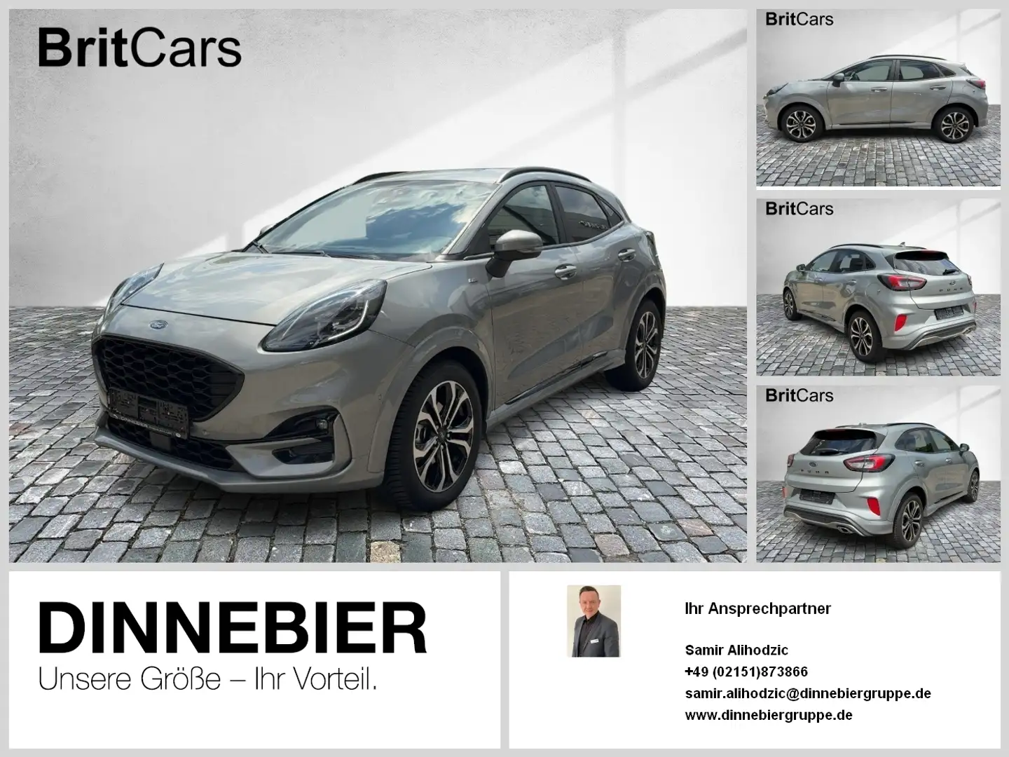 Ford Puma ST-Line X LED+Navi+Kamera+Winterpaket Zilver - 1