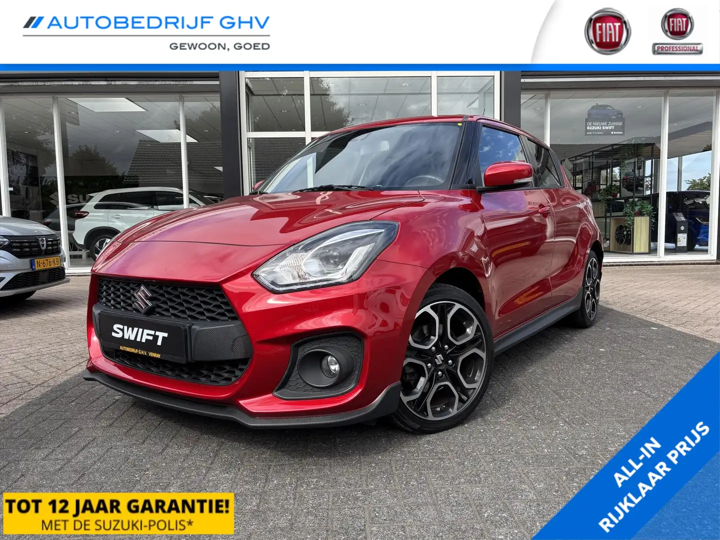 Suzuki Swift 1.4 Boosterjet 129pk Smart Hybrid Sport Rood - 1