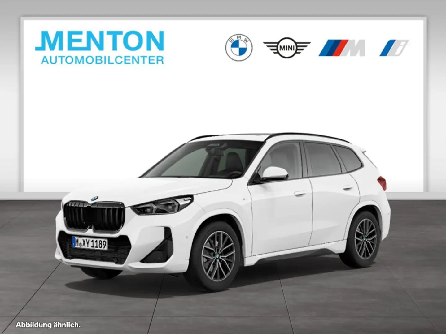 BMW X1 sDrive18i M Sportpaket/ad.LED/Panorama/Kamera Weiß - 1