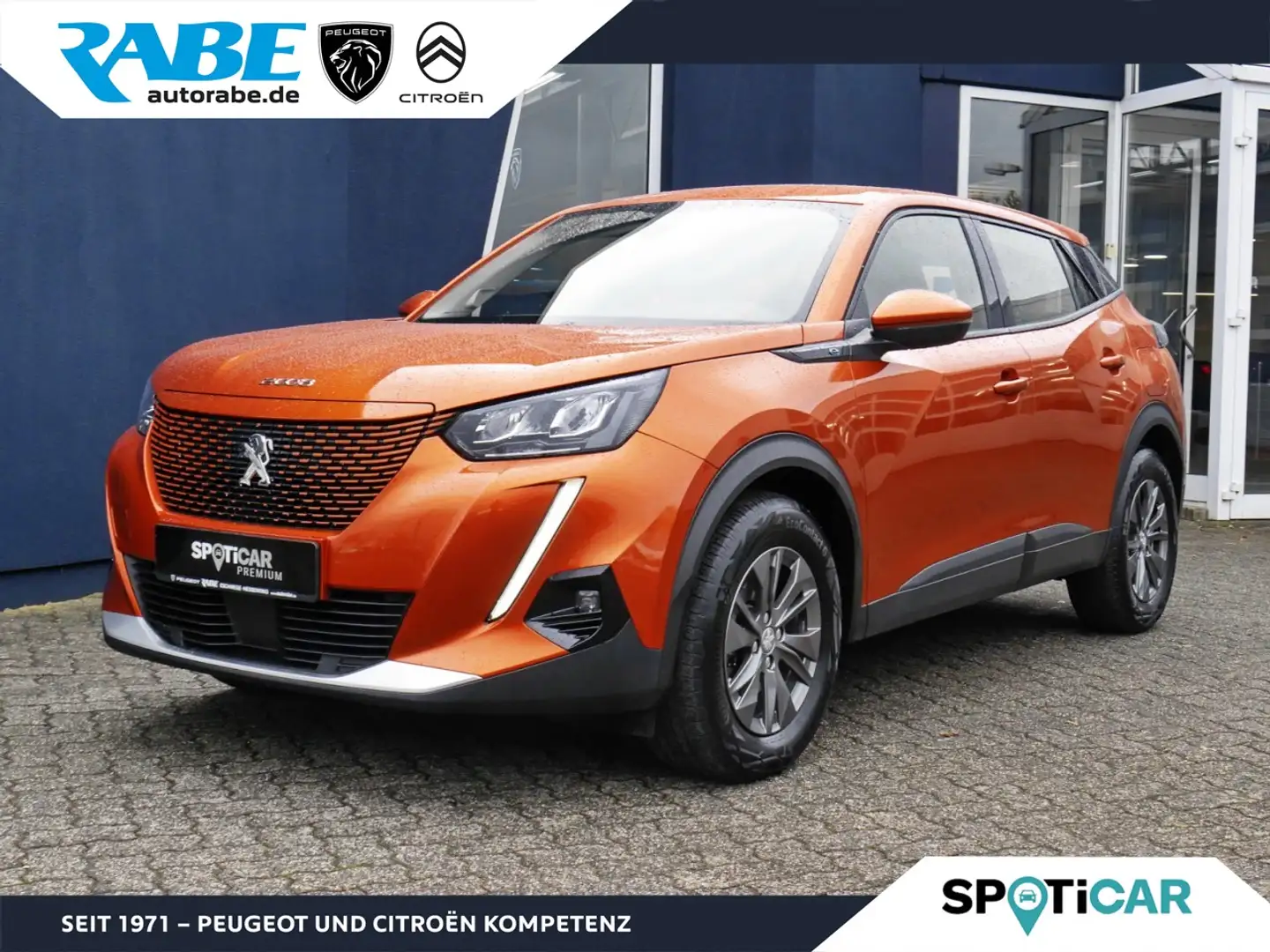 Peugeot 2008 -e Active Pack 136 Kamera+Sitzhzg+Navi+LED Klima Orange - 1