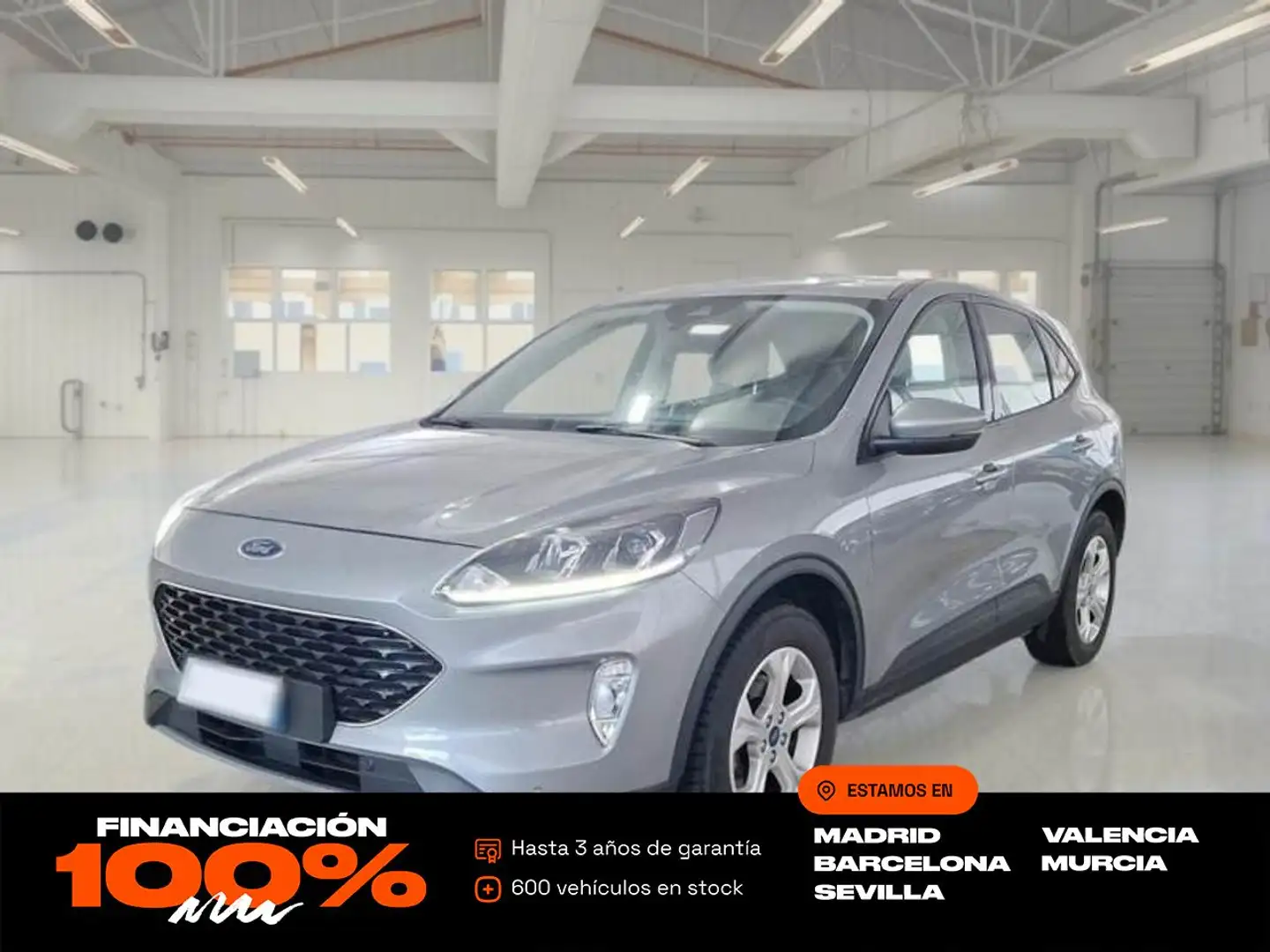 Ford Kuga 1.5 EcoBlue ST-Line FWD 120 Aut. Gris - 1