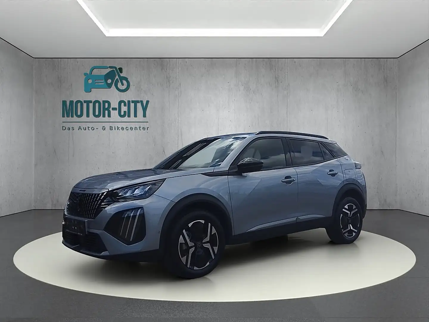 Peugeot 2008 Hybrid 145 e-DCS6 Allure Grau - 1