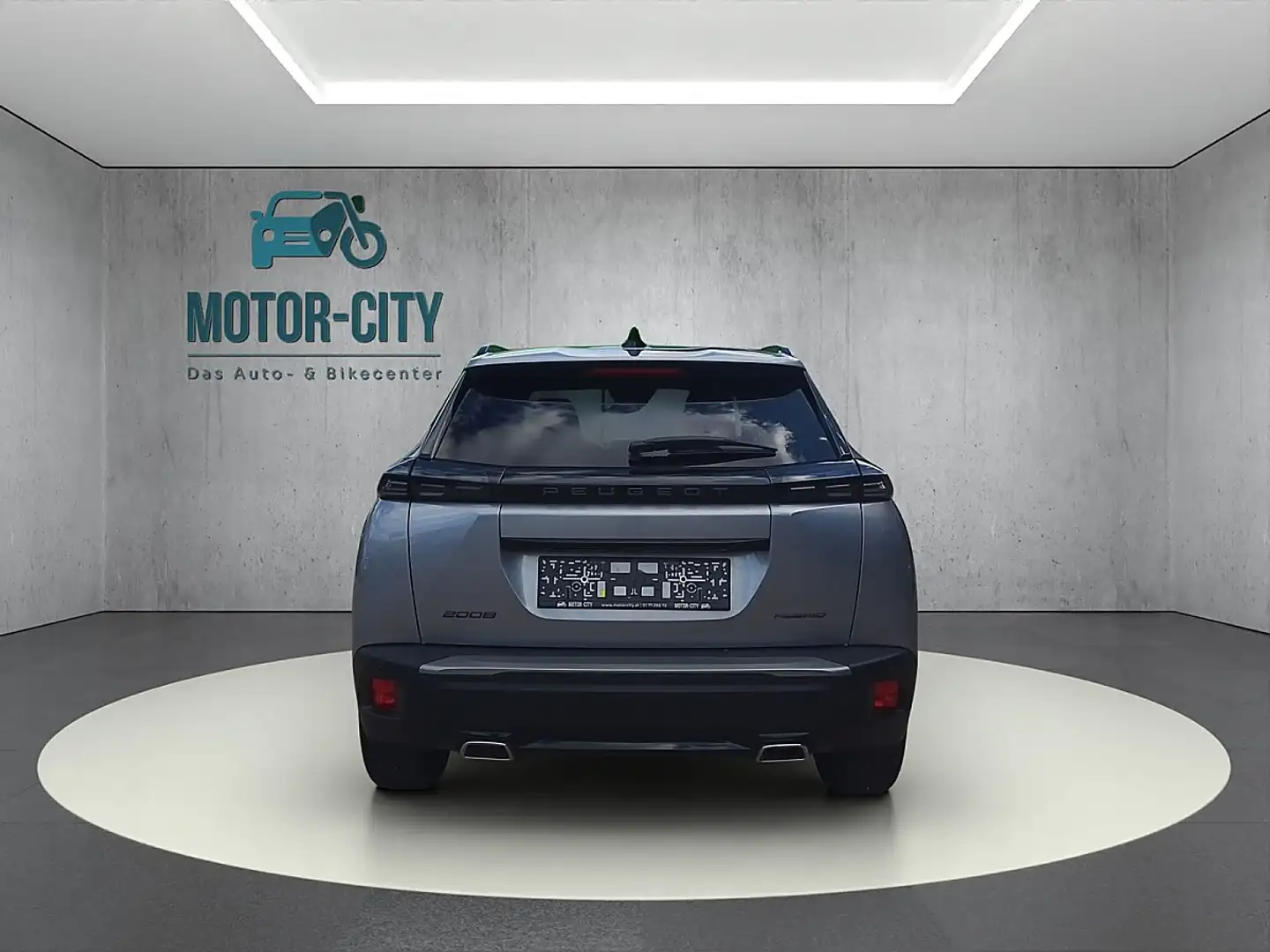 Peugeot 2008 Hybrid 145 e-DCS6 Allure Grau - 2