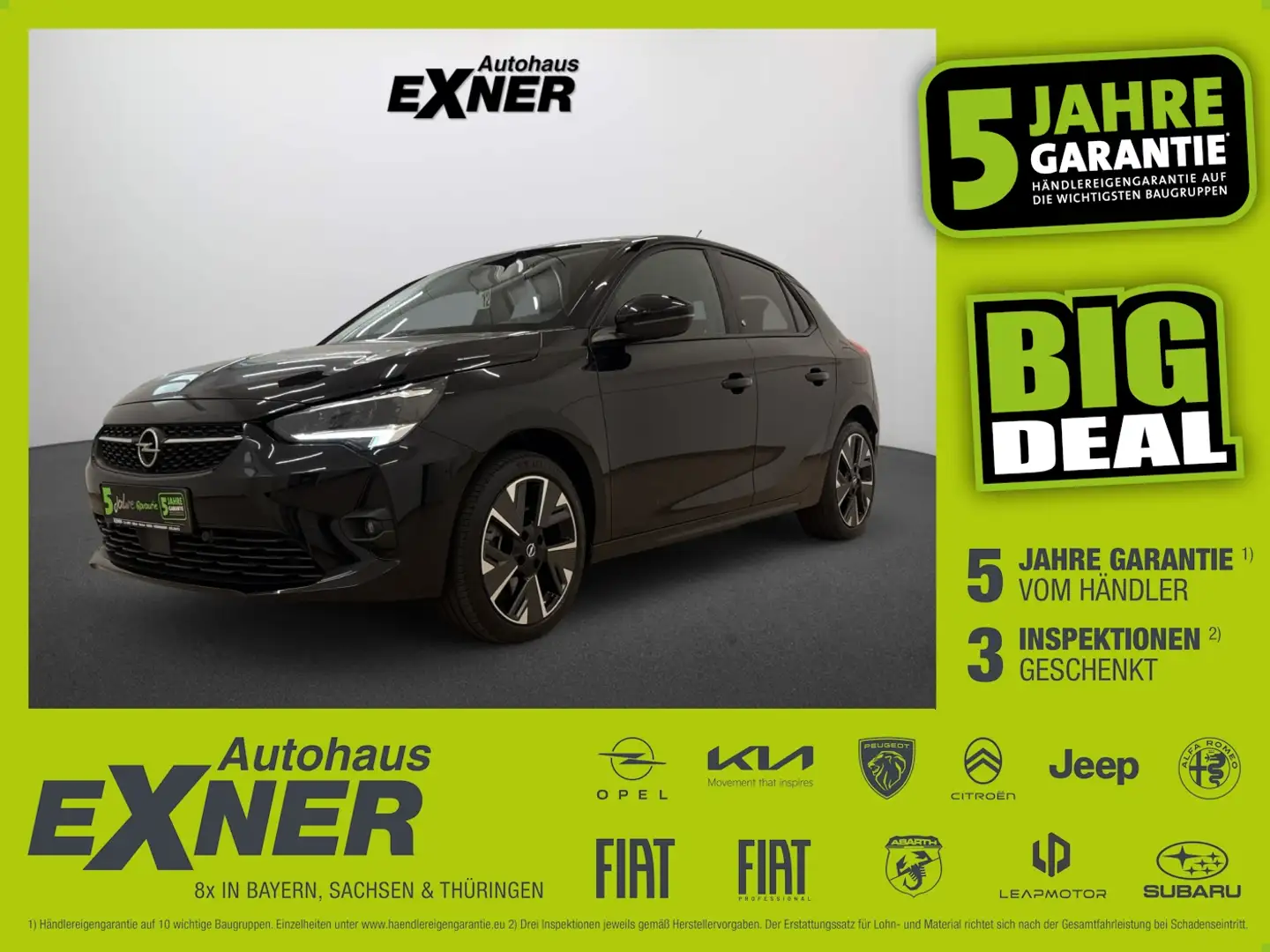 Opel Corsa-e GS LINE *11kW OBC*Navi*LED*PDC*wenig KM Schwarz - 1