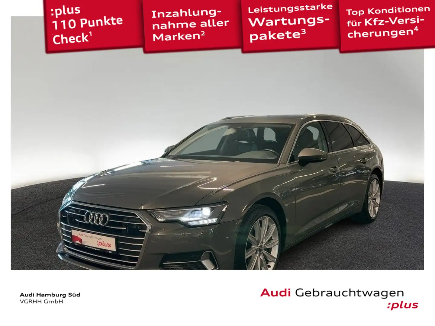 Audi A6 40 TDI sport quattro S tronic Navi Kame Grau - 1