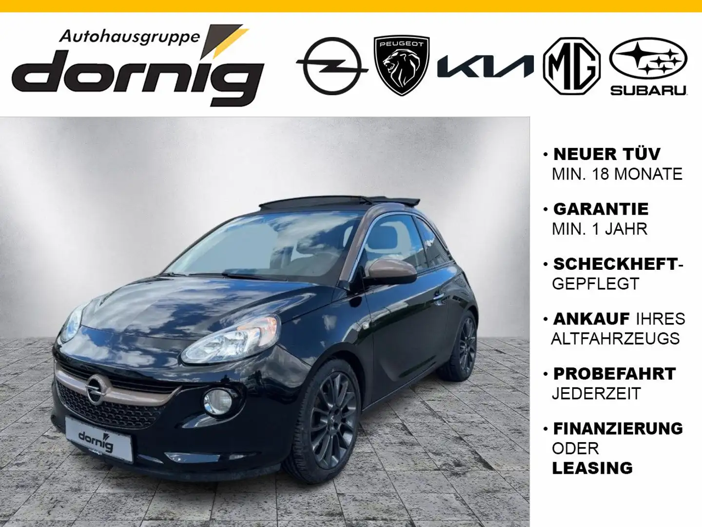 Opel Adam Open Air ecoFlex, Klima Noir - 1