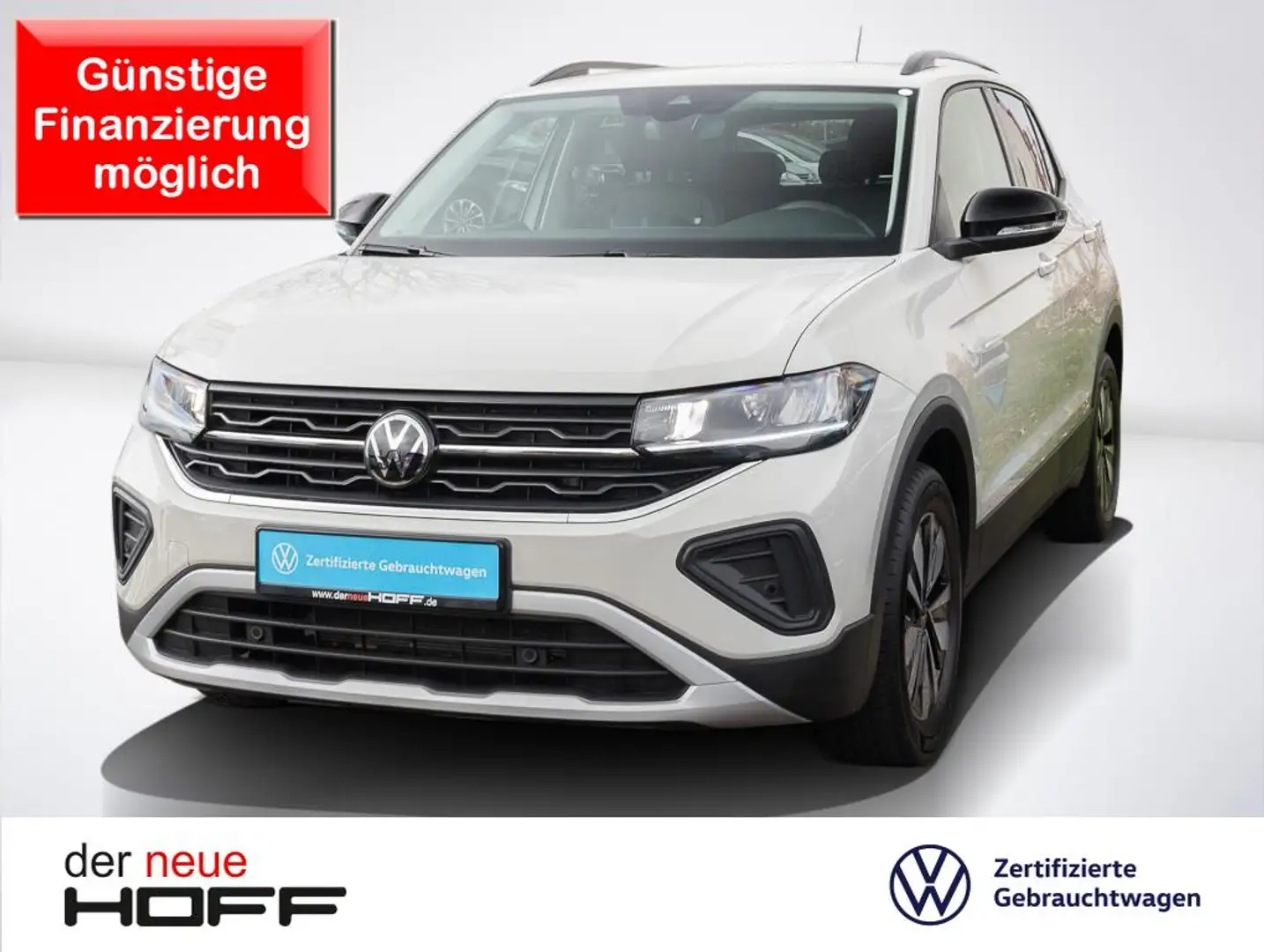 Volkswagen T-Cross 1.0 TSI Goal Anschlussgarantie LED Kamera Grau - 1