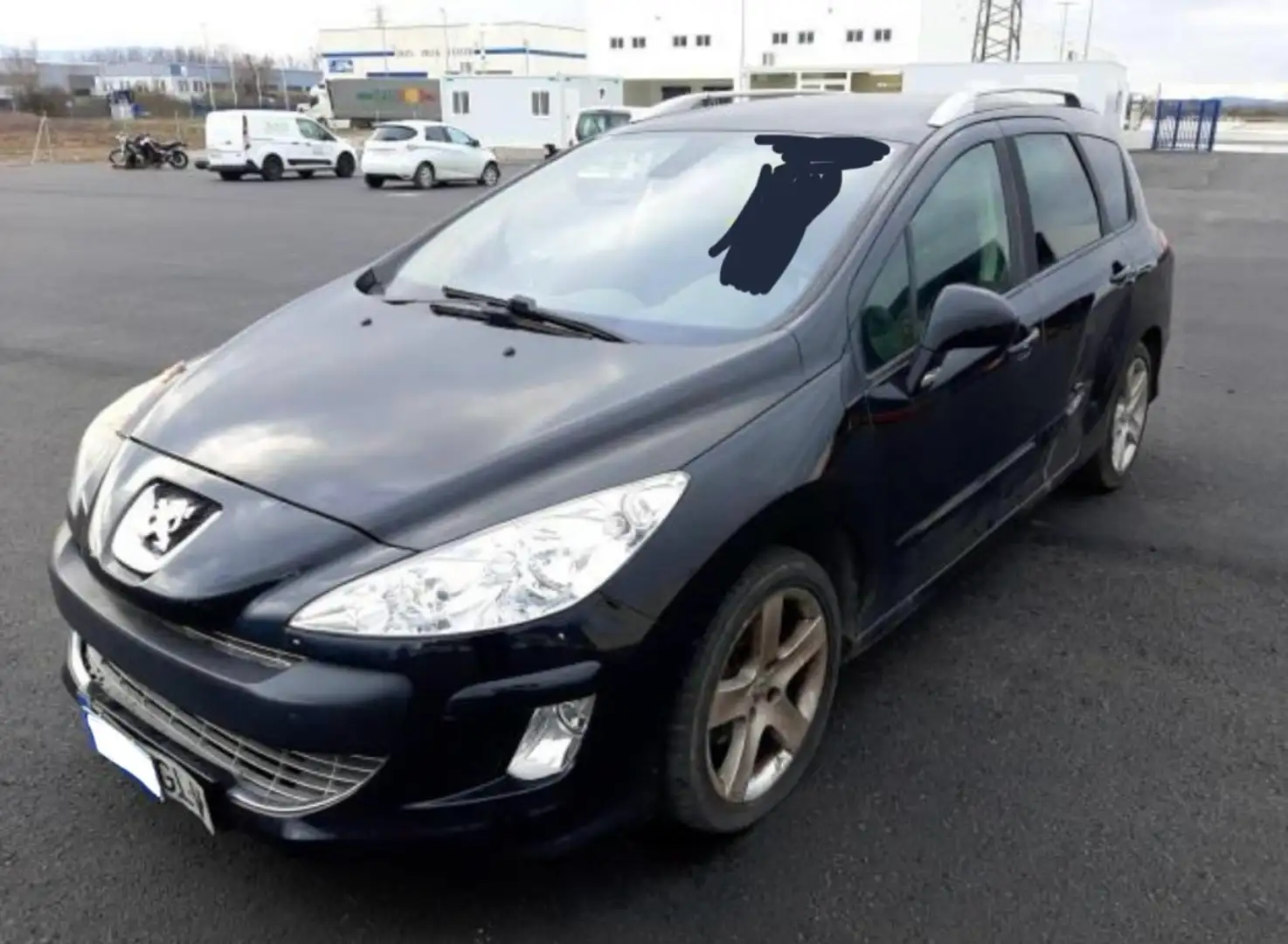 Peugeot 308 SW 1.6HDI FAP Premium 6 vel. Zwart - 1
