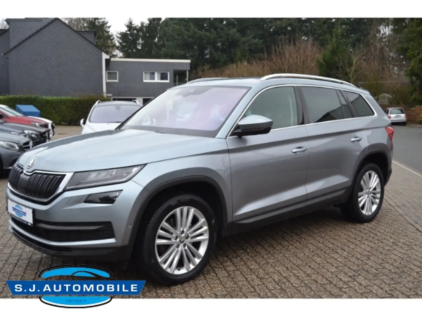 Skoda Kodiaq Style 4x4 ,Standh.,Leder,Autom,Business-Paket Gris - 1