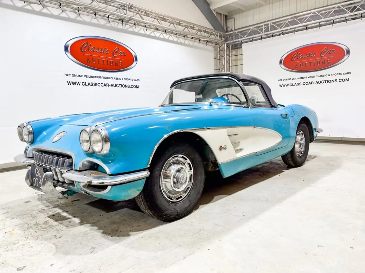 Chevrolet Corvette C1 283  - ONLINE AUCTION Blauw - 1