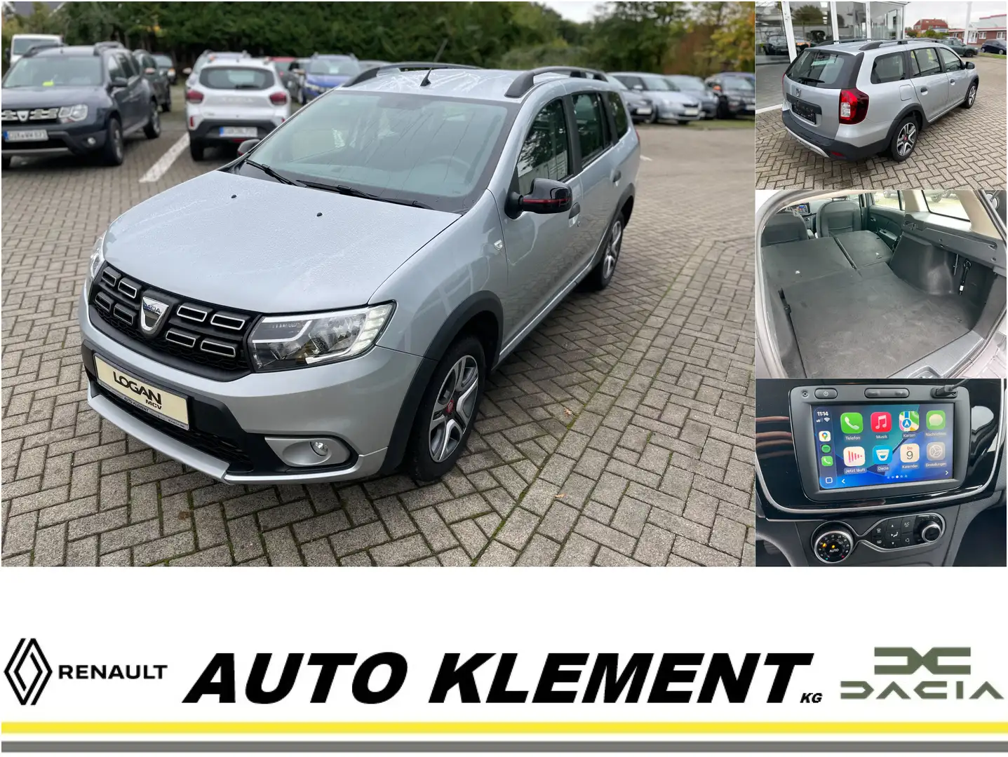 Dacia Logan MCV Stepway TCe 90 Techroad, Kamera, Sitzh., Klima Gris - 1