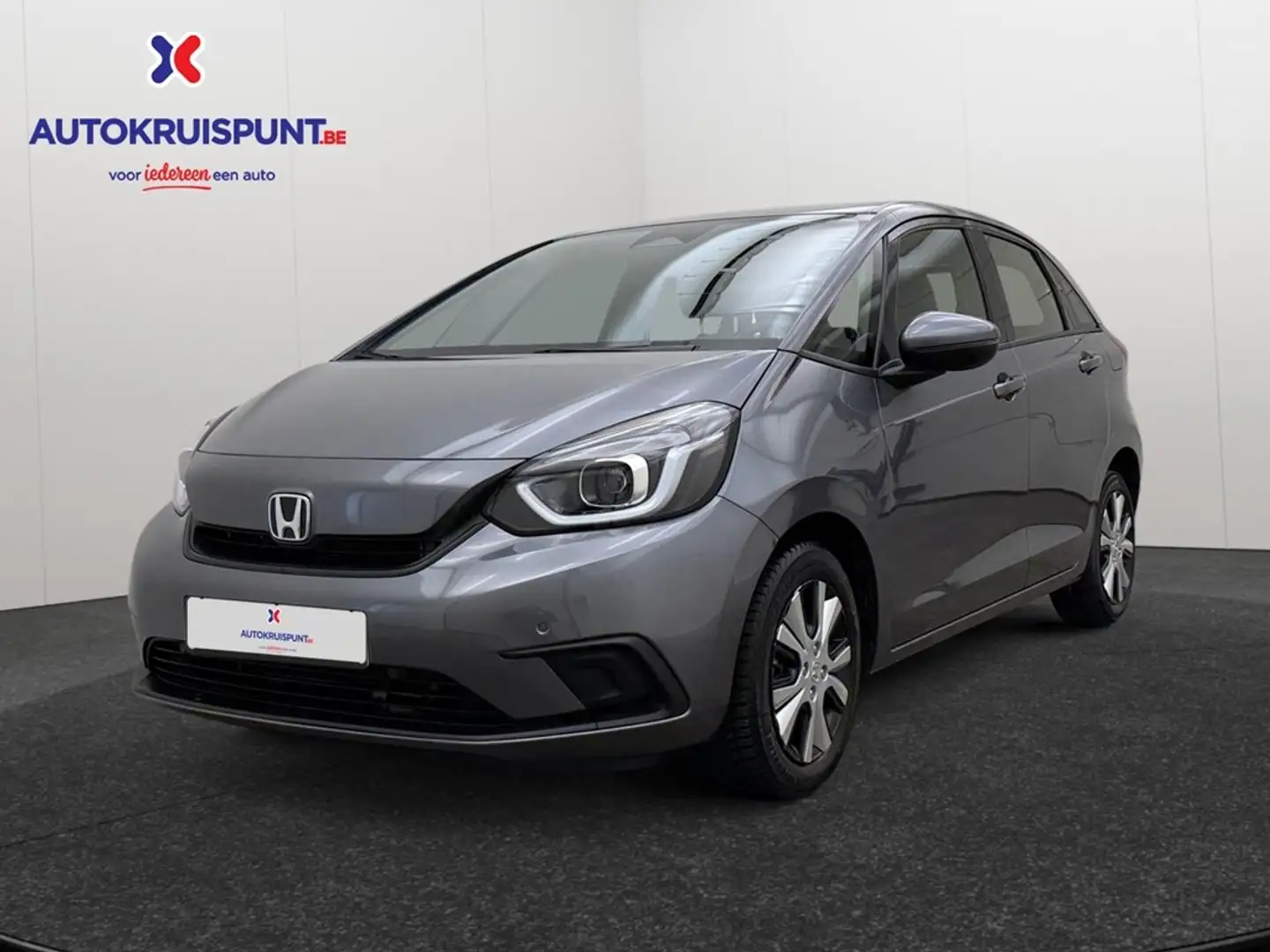 Honda Jazz 1.5 e:HEV e-CVT. Dig.Airco Apple Carplay / Android Gris - 1