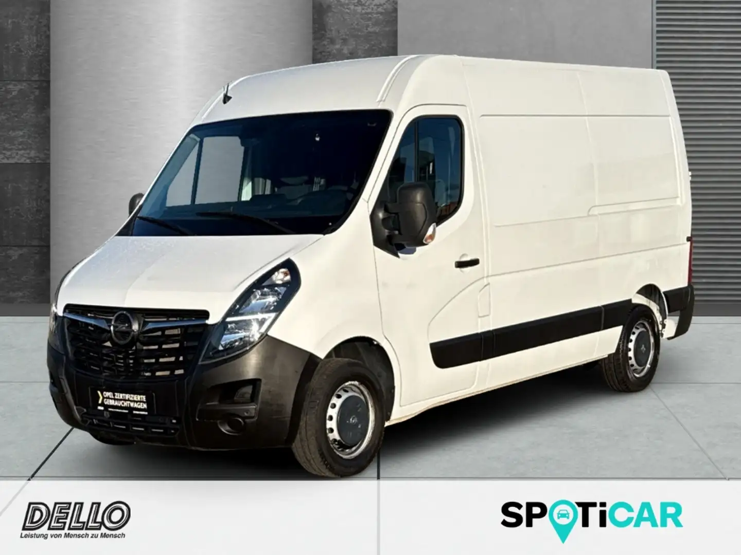 Opel Movano B L2H2 3,5t PDC+Kamera Klima Navi Regalanlage im L Weiß - 1