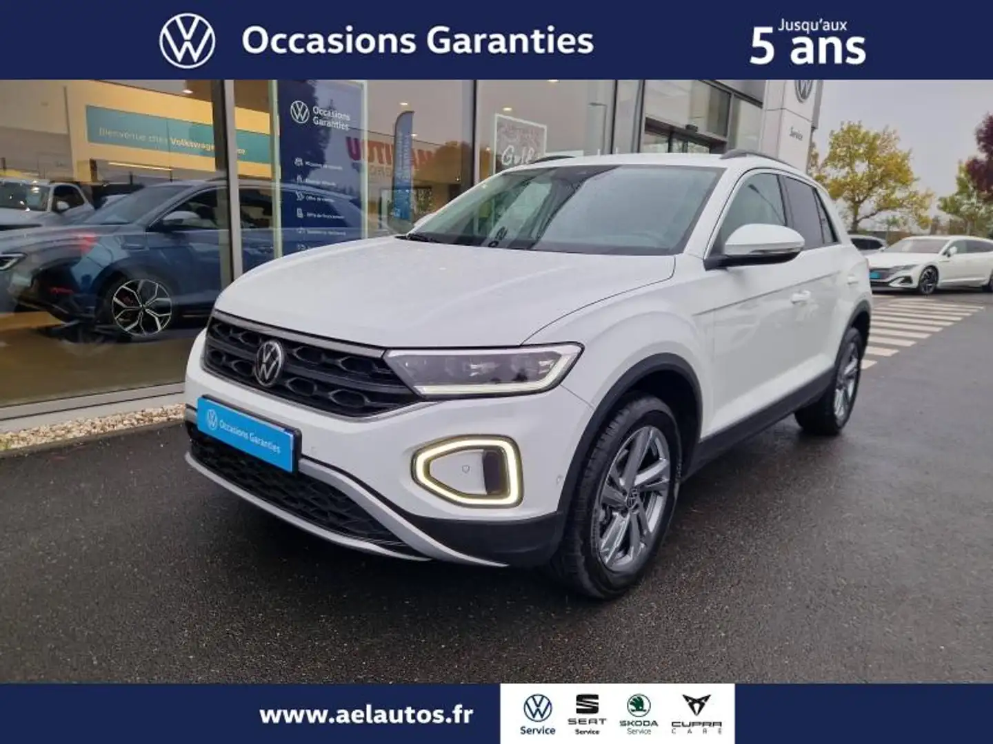 Volkswagen T-Roc 1.5 TSI Evo2 150ch VW Edition DSG7 Blanc - 1