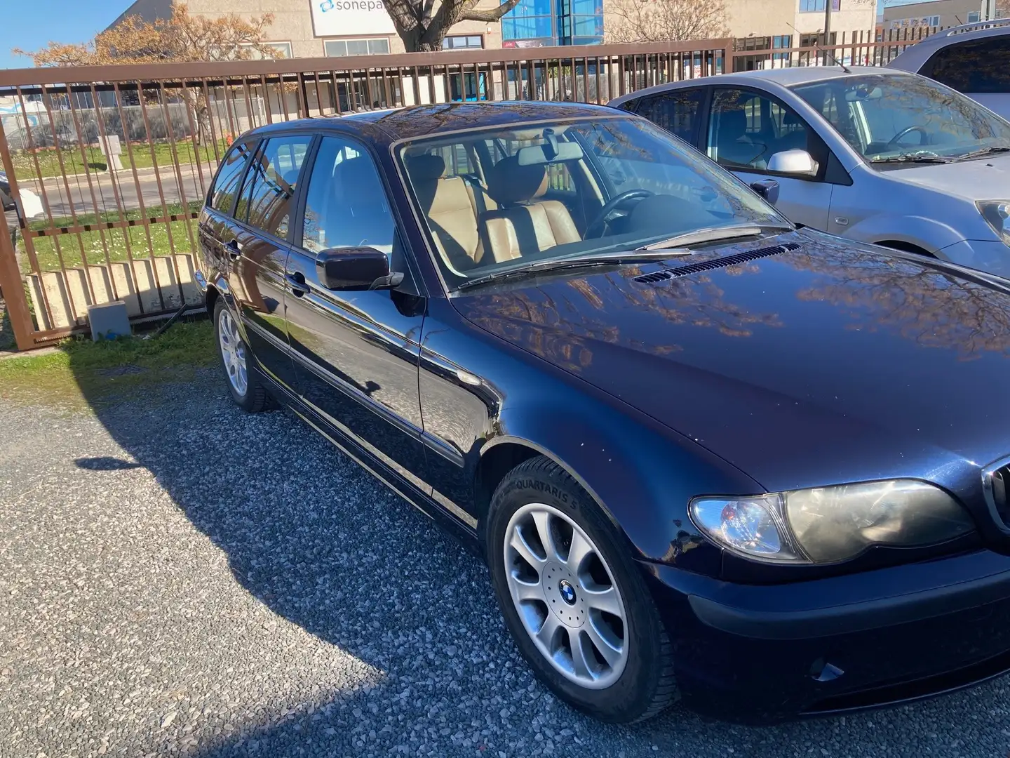 BMW 320 Serie 3 E46 Touring 320d Touring Eletta 150cv Blu/Azzurro - 1