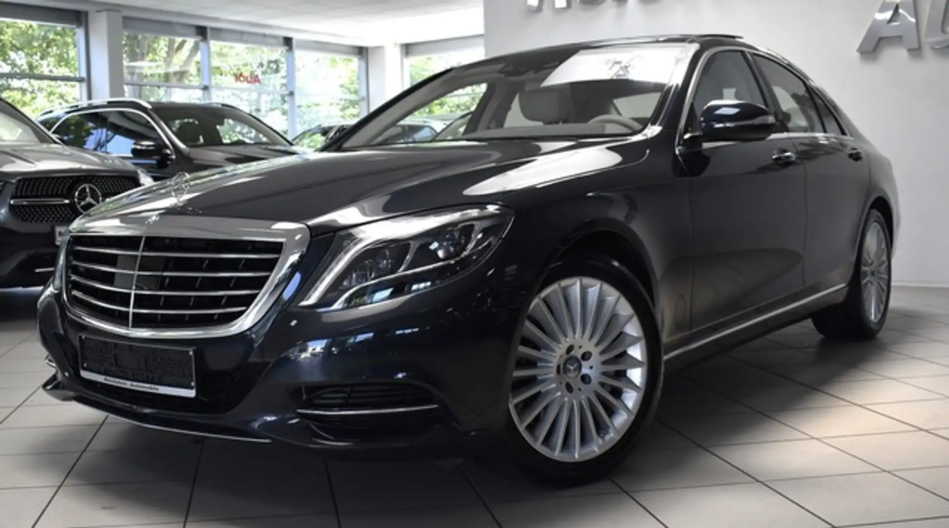 Mercedes-Benz S 500 4M PANO AHK MB SCHECKH DISTR TOTW MEMORY Blau - 1