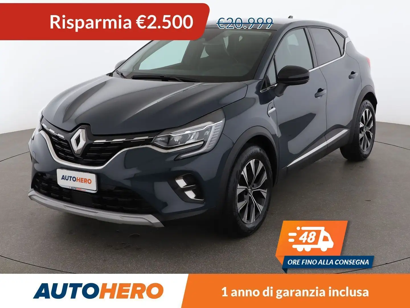 Renault Captur 1.0 TCe LPG Techno 100 CV Niebieski - 1