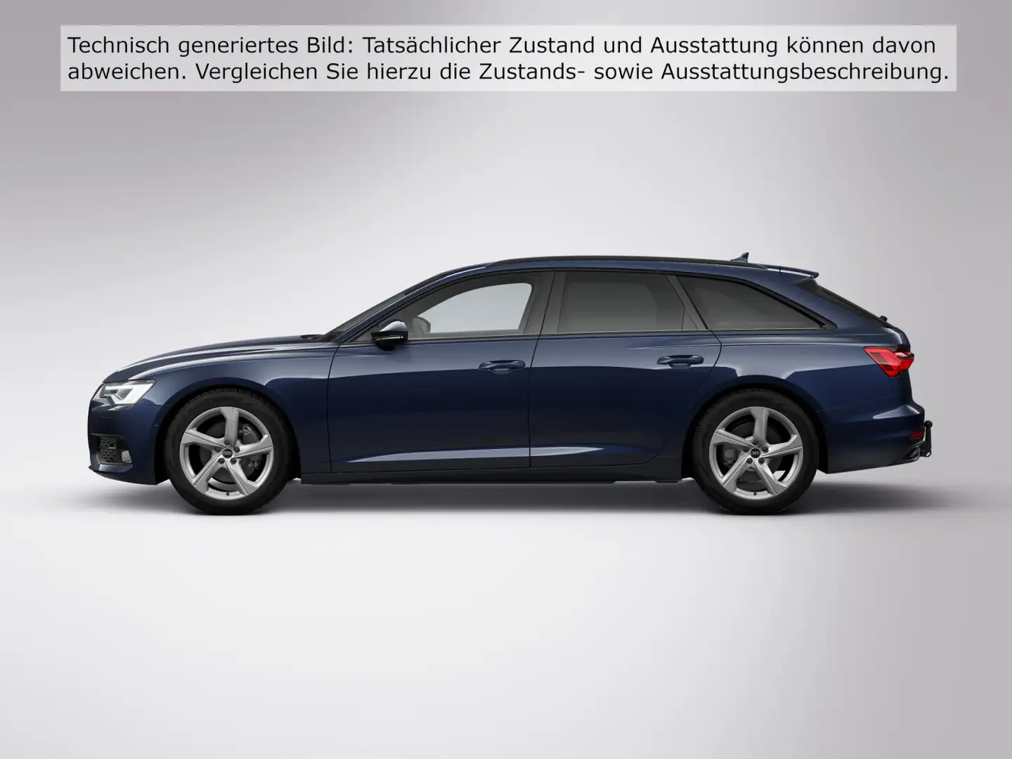 Audi A6 45 TDI qu. advanced AHK*RFK*Matrix*Soun Blau - 2