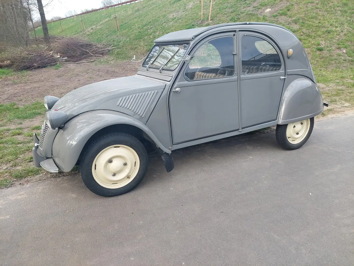 Citroen 2CV AZ 1955 Gris - 2