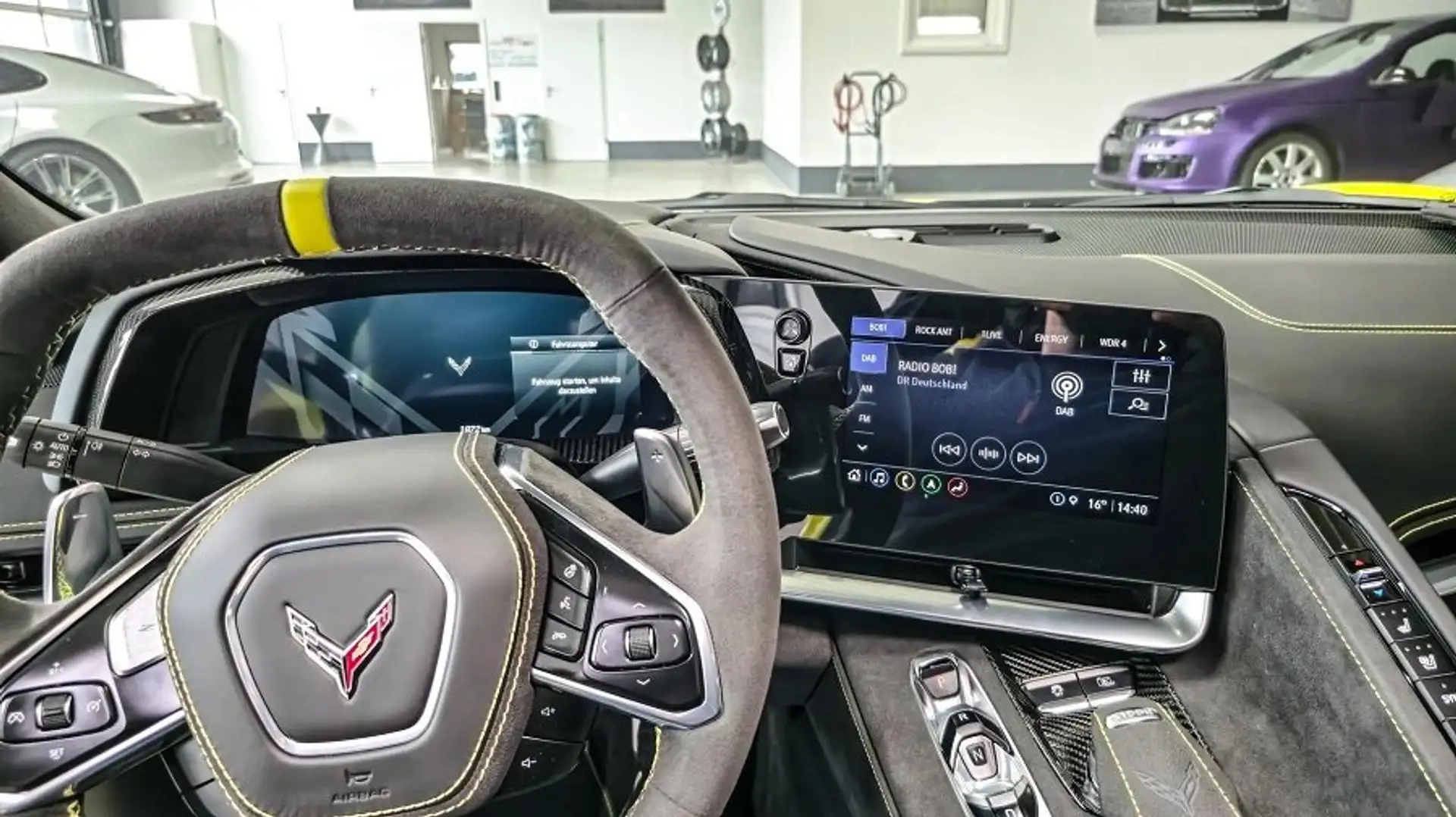 Corvette C8 C8 Cabrio 6.2 Stingray 2LT auto Sárga - 1