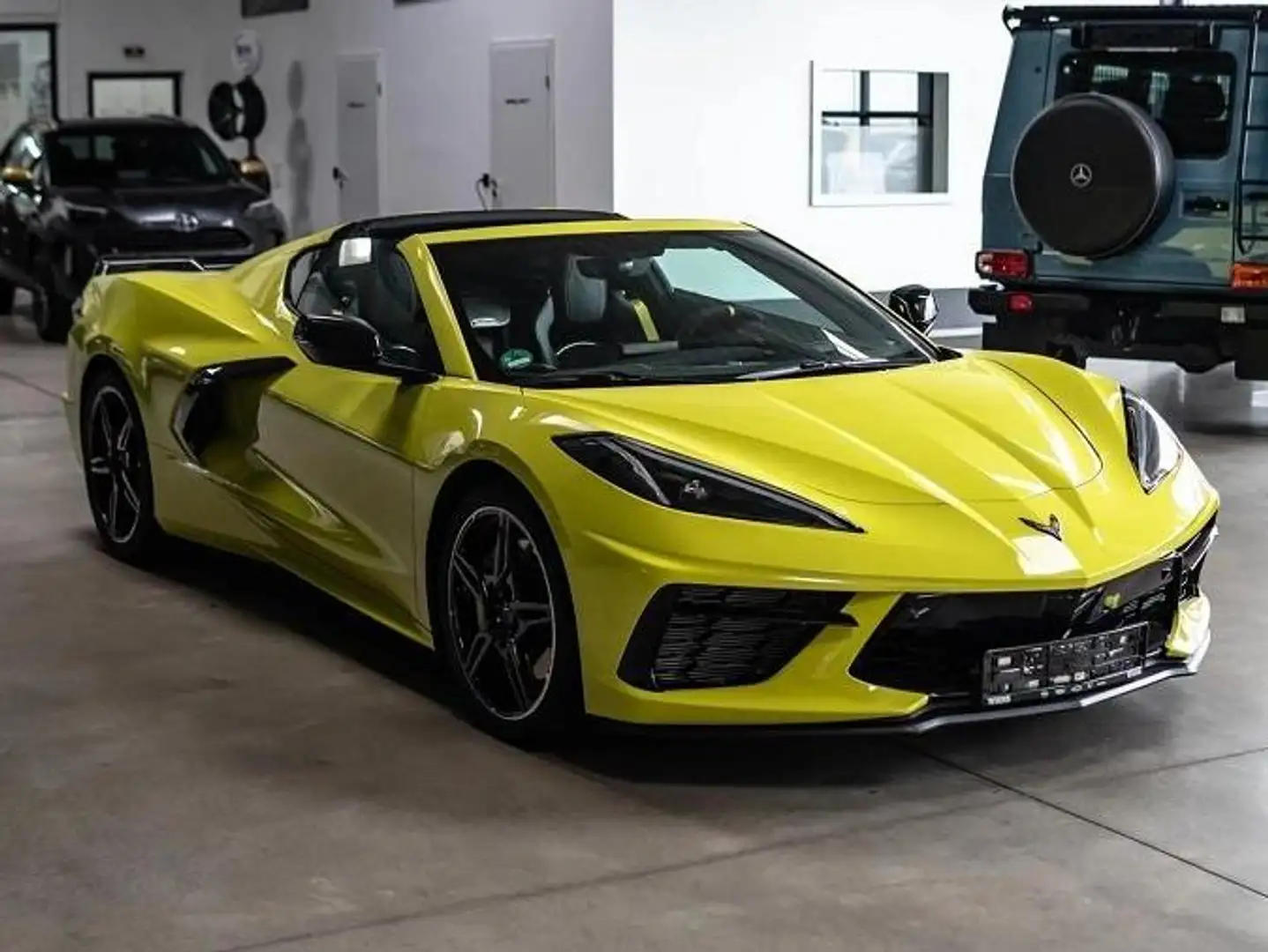 Corvette C8 C8 Cabrio 6.2 Stingray 2LT auto Sárga - 2