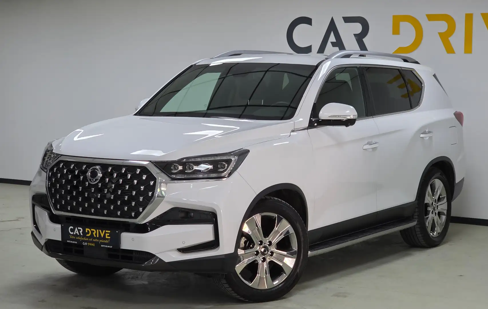 SsangYong Rexton 2.2 d CAMERA 360/ACC/FULL OPTIONS/1ER PROPRIETAIRE Blanc - 1