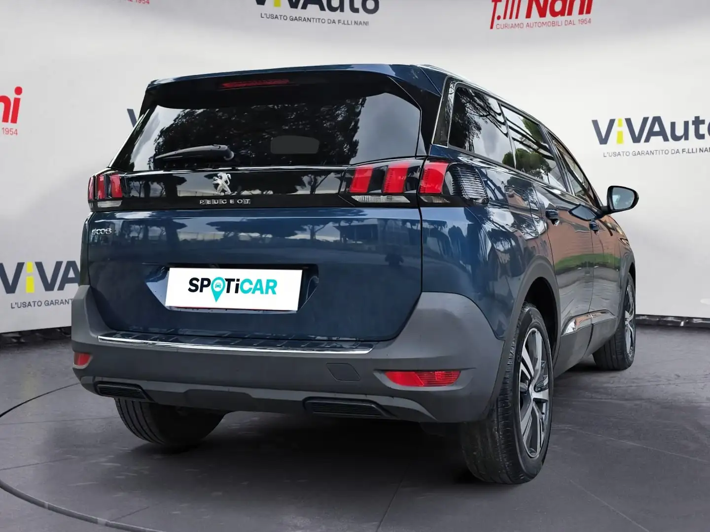 Peugeot 5008 5008 BlueHDi 130 S&S EAT8 Allure Pack Bleu - 2