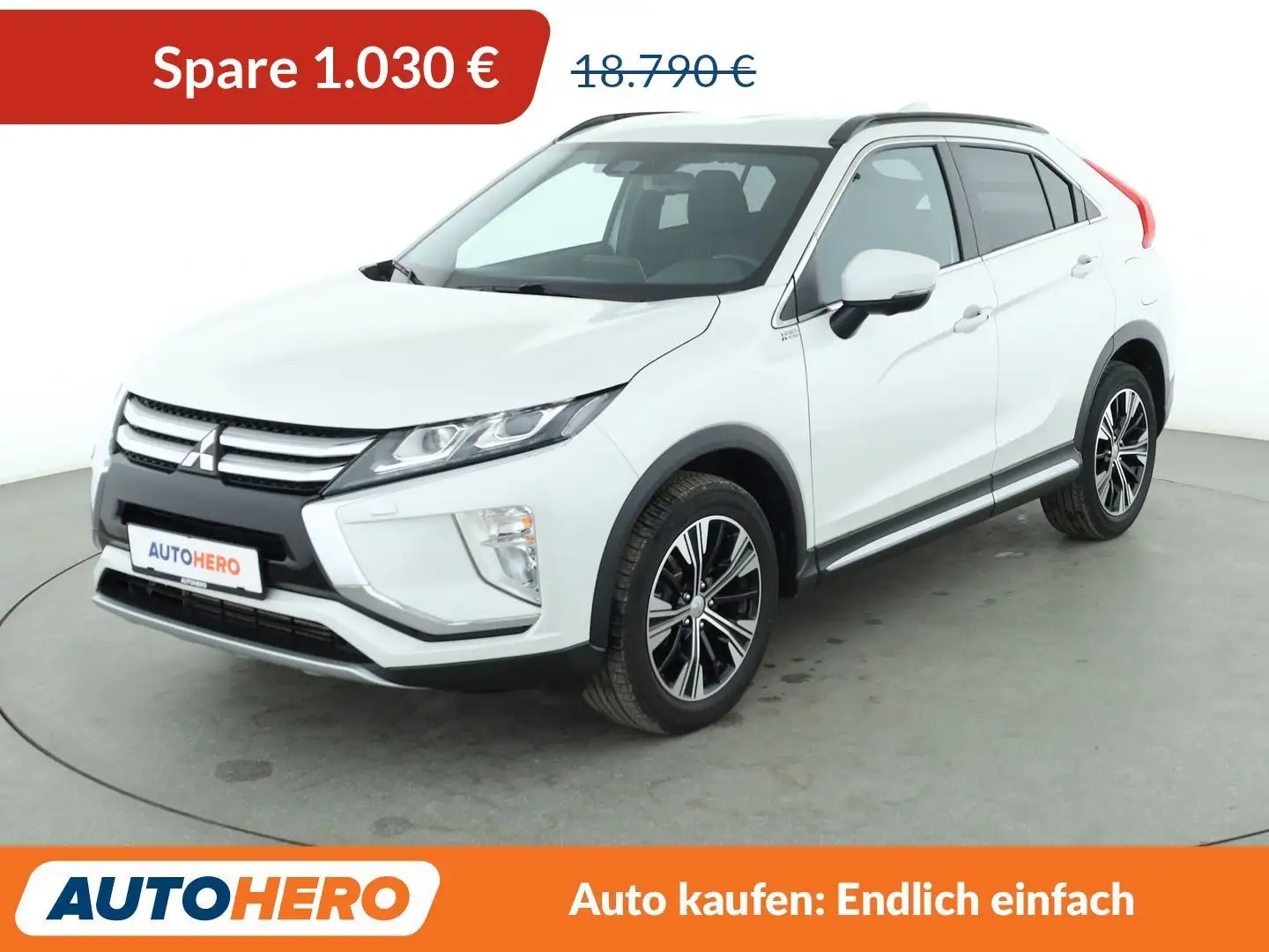 Mitsubishi Eclipse Cross 1.5 T-MIVEC Diamant Edition 2WD *BiLED*360CAM* Weiß - 1