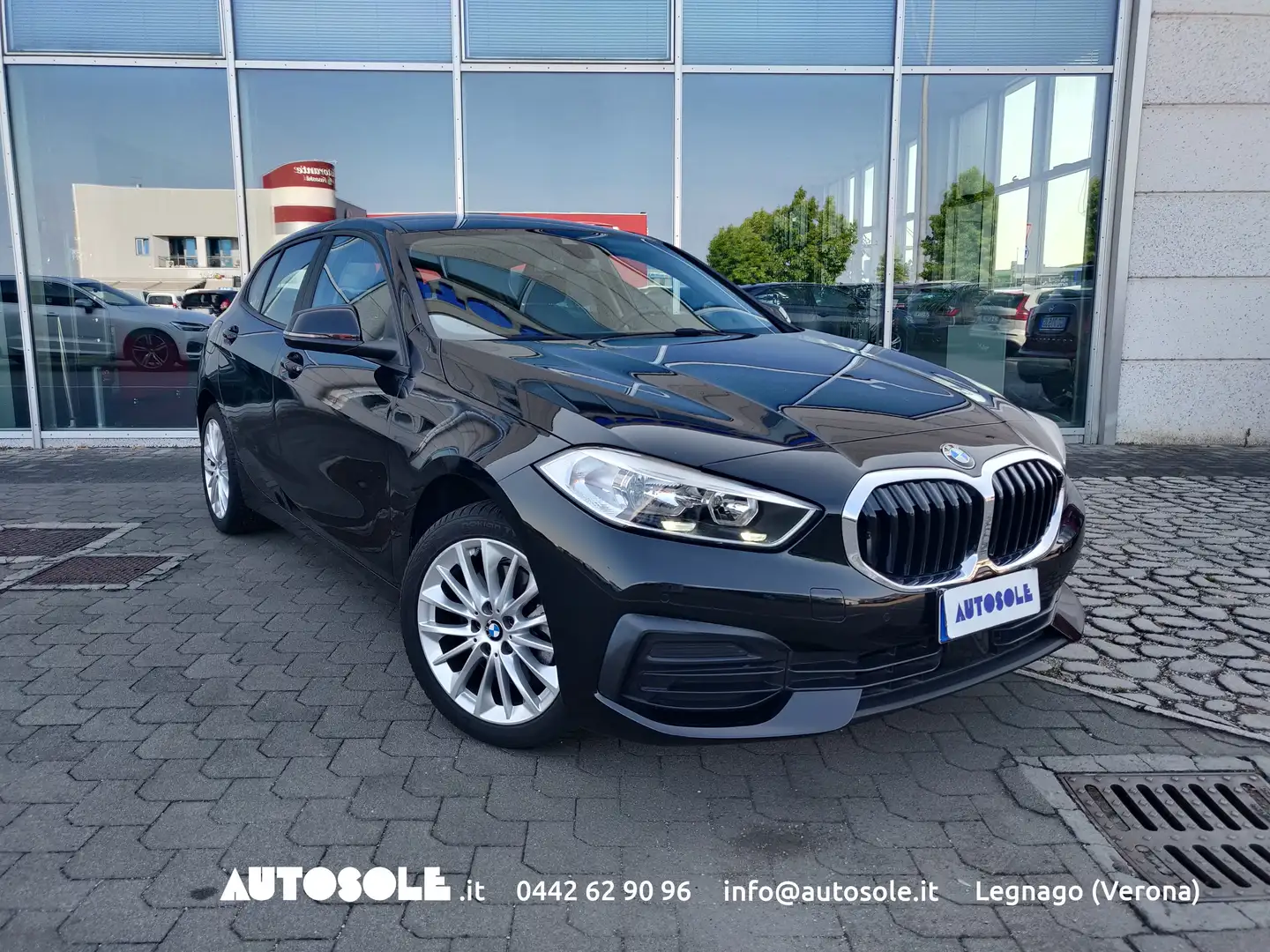 BMW 116 116D Business Advantage Automatica Nero - 1