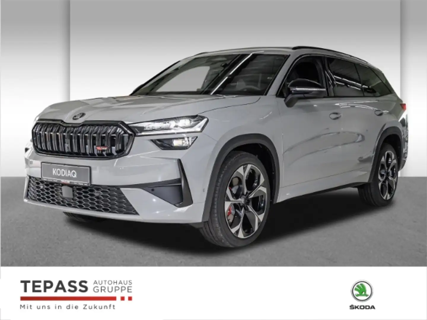 Skoda Kodiaq 2,0l TSI RS AHK SHZ MARTIX NAVI ACC Gris - 1