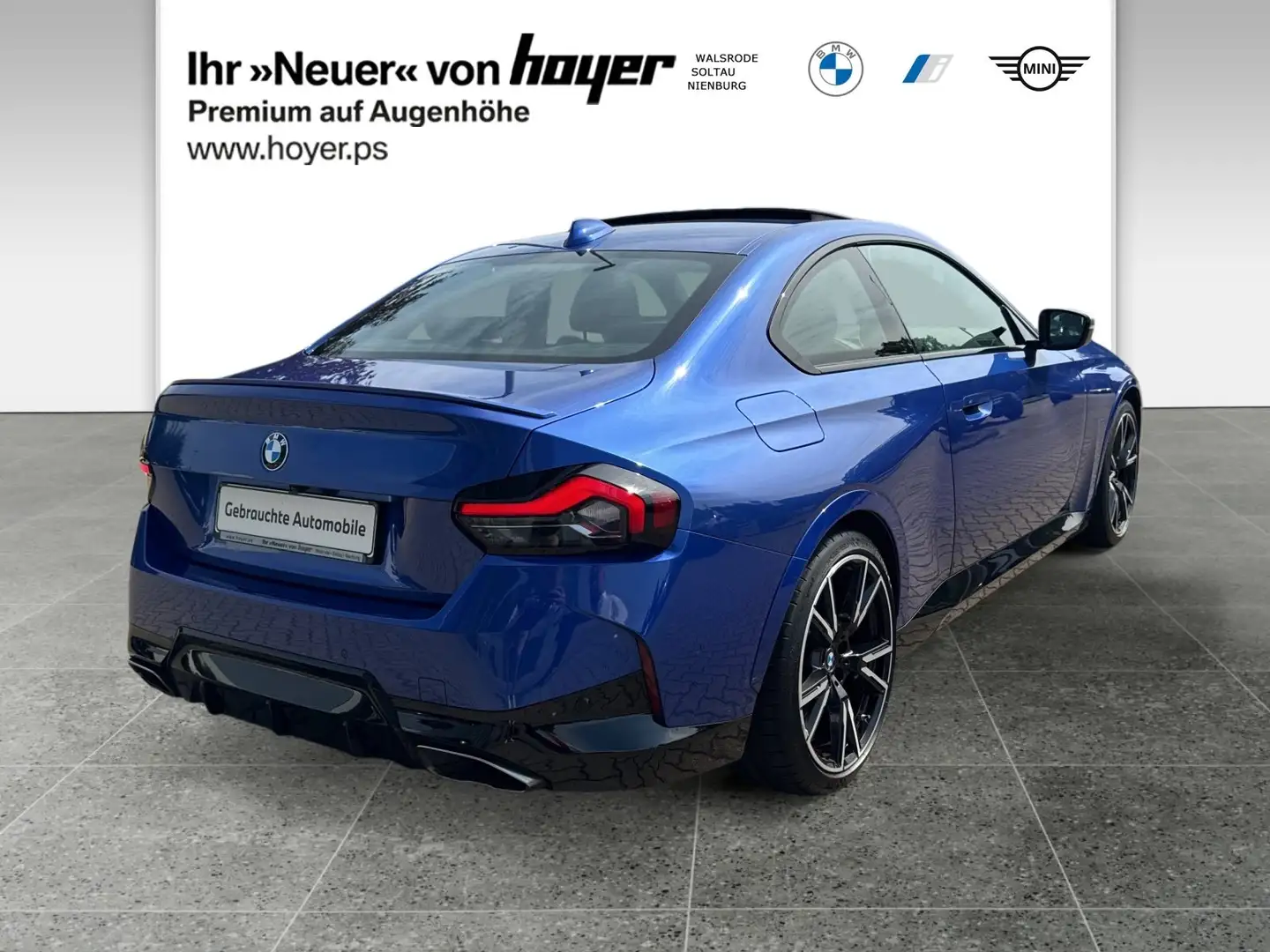 BMW 240 M240i xDrive Coupé Head-Up HiFi DAB LED WLAN Blau - 2