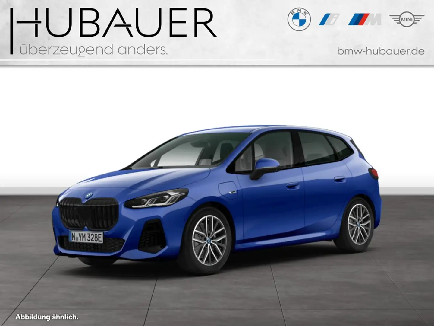 BMW 225 e xDrive Active Tourer [M Sport, ACC, 360°] Blau - 1
