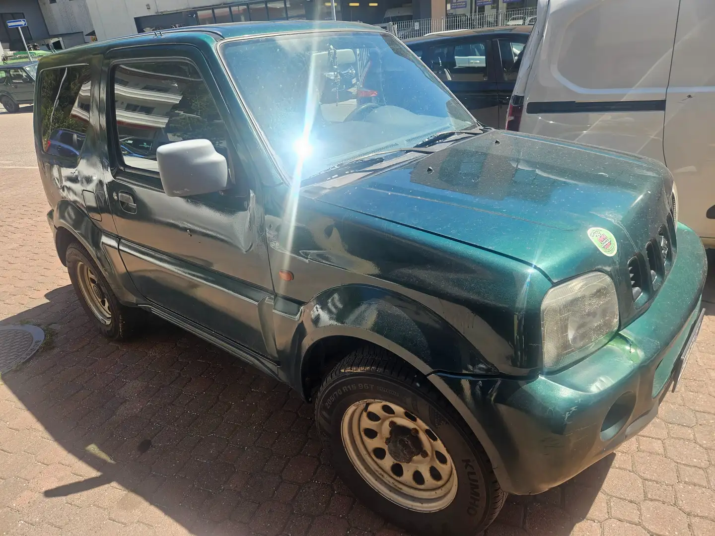 Suzuki Jimny Jimny LX AWD 4X4 130 000KM TOP!TÜV 2JAHRE!!! Grün - 2