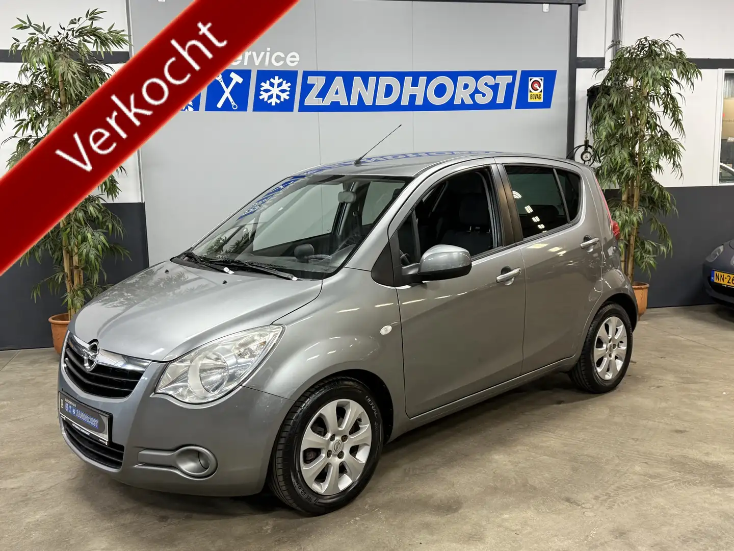 Opel Agila 1.2 Edition // Autom. // Airco // LM velgen Verkoc Gris - 1