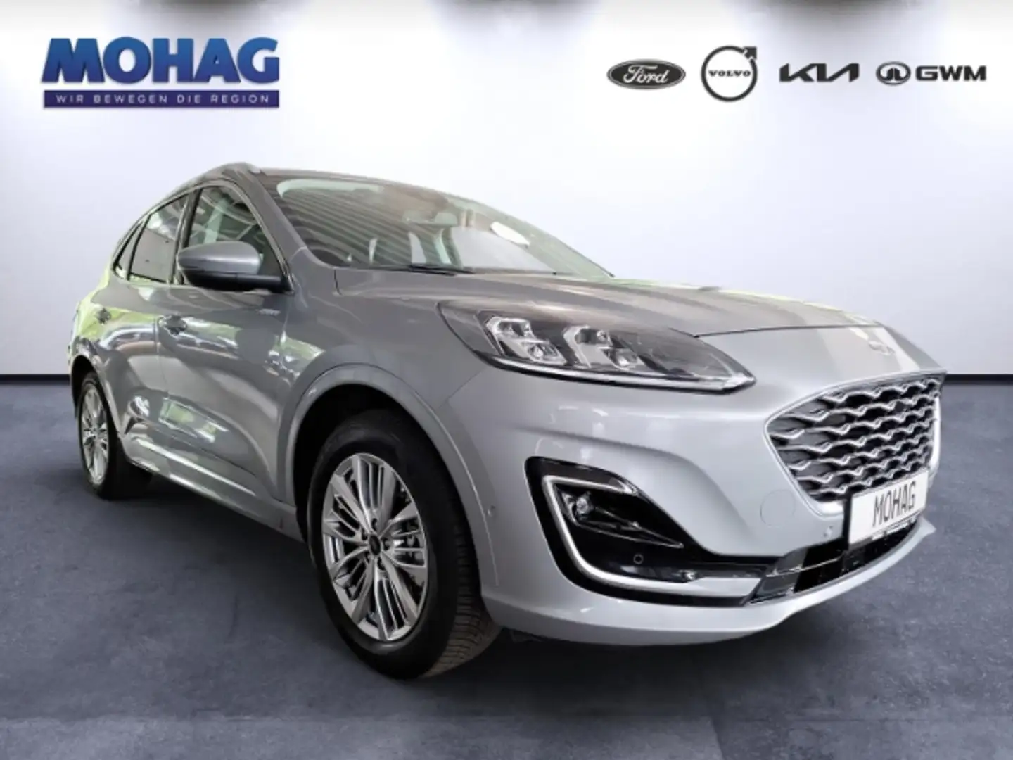 Ford Kuga 2.5 PHEV Vignale AHK schwenkbar ACC Memory Allwett Silber - 2