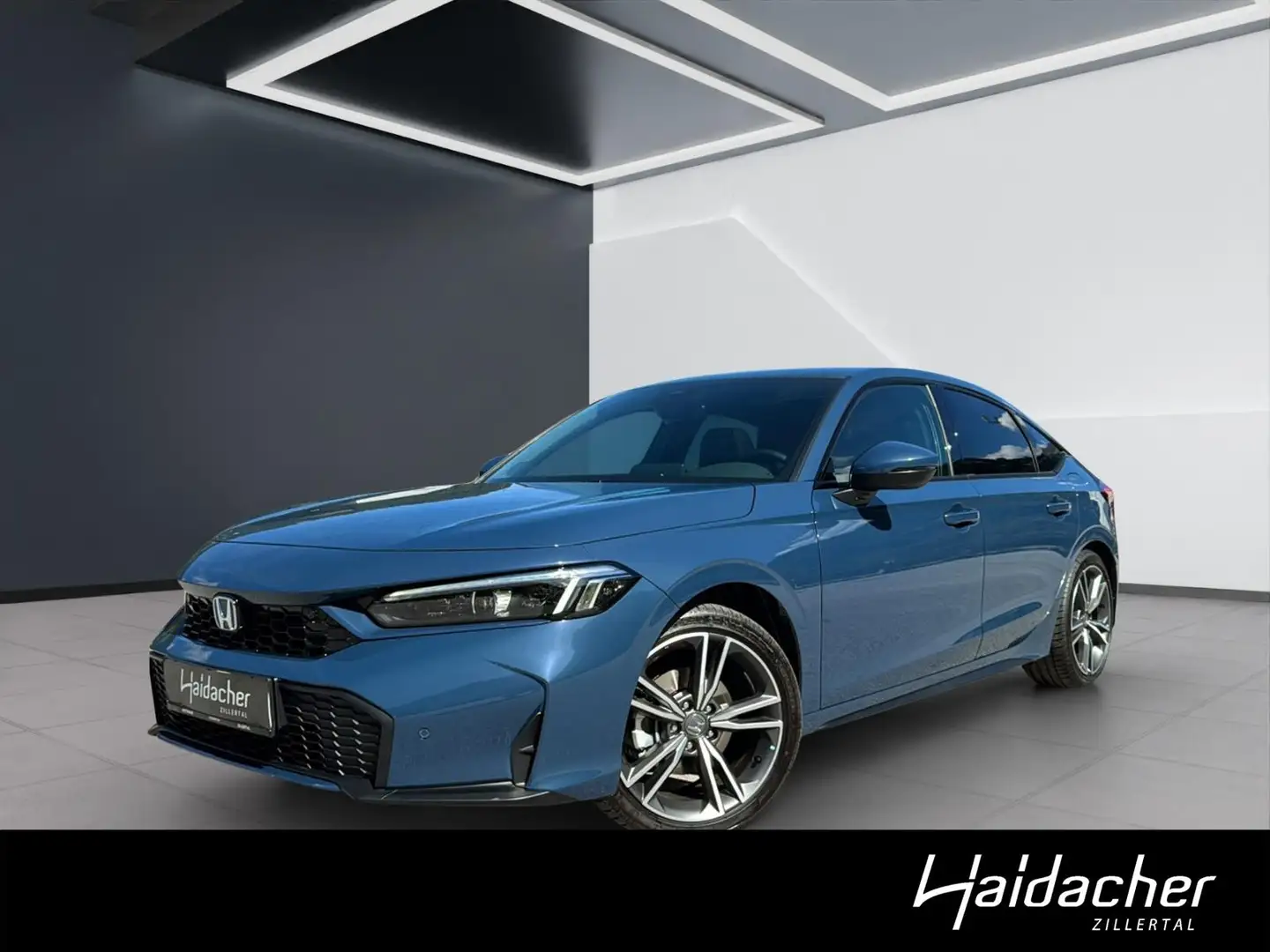 Honda Civic e:HEV 2.0 eCVT Advance Ambi DAB Pano SHD Blau - 1