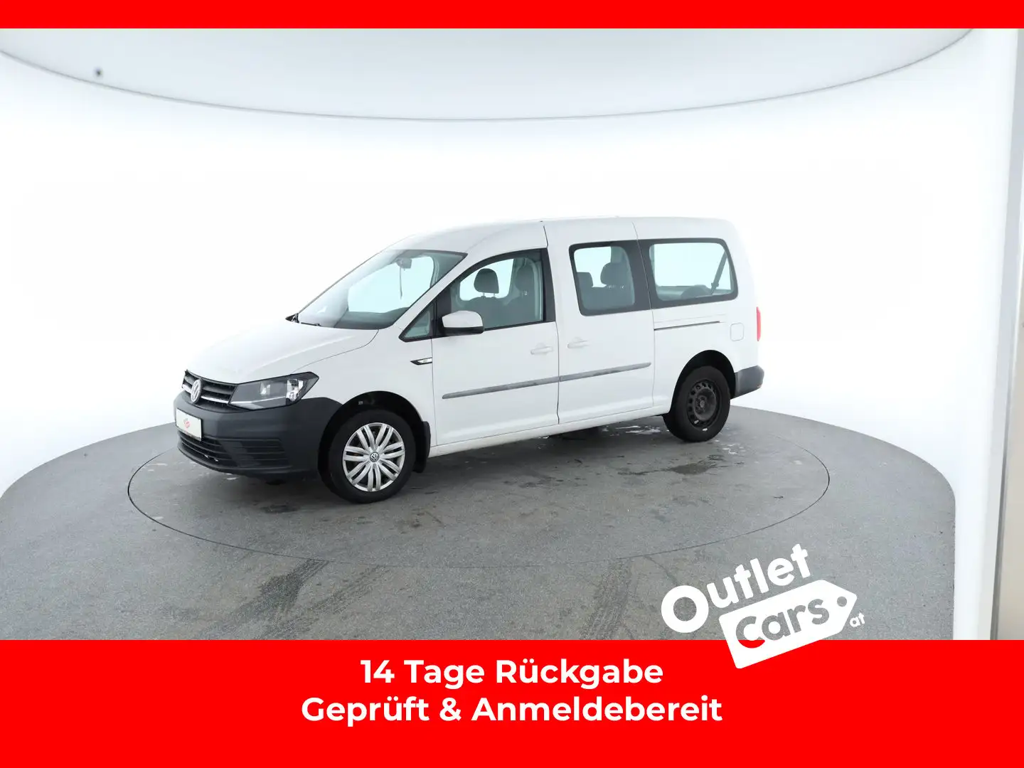 Volkswagen Caddy Maxi TDI Weiß - 1