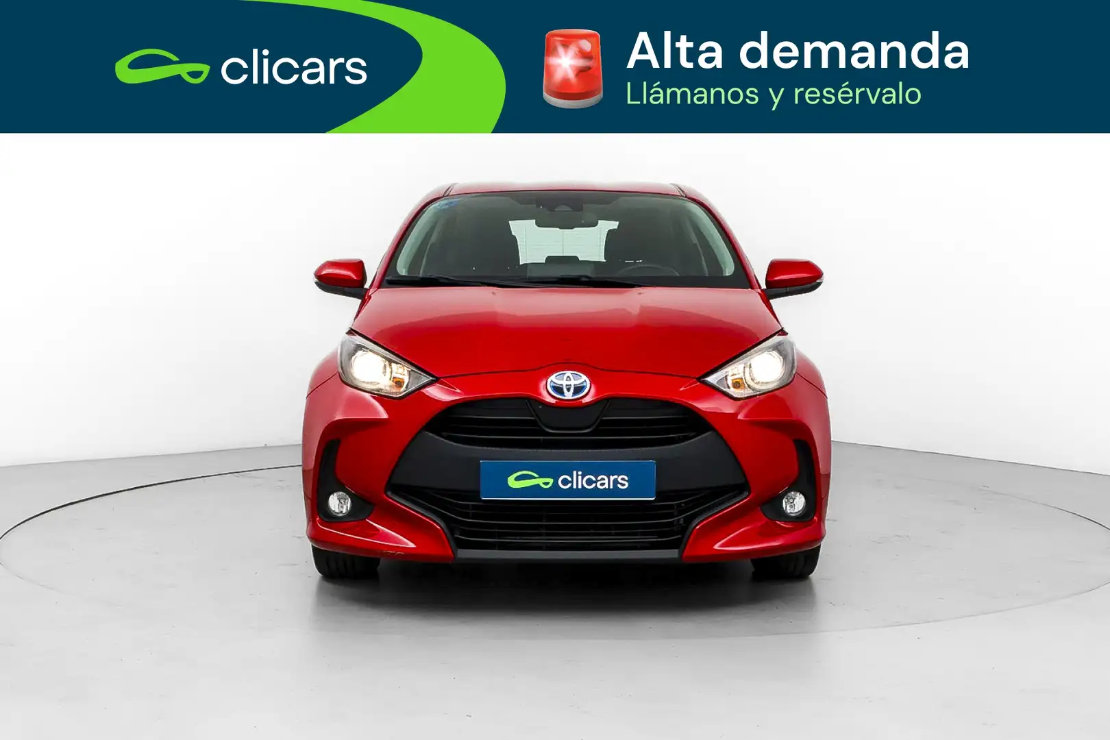 Toyota Yaris 120H 1.5 Active Tech Rojo - 2