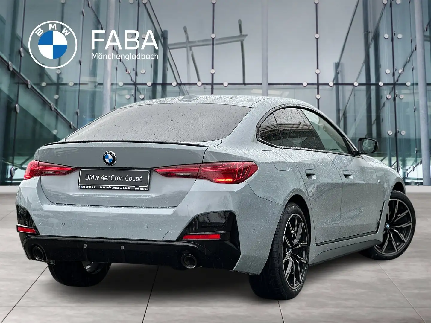 BMW 420 d xDrive Gran Coupé M Sportpaket HK HiFi DAB Grau - 2