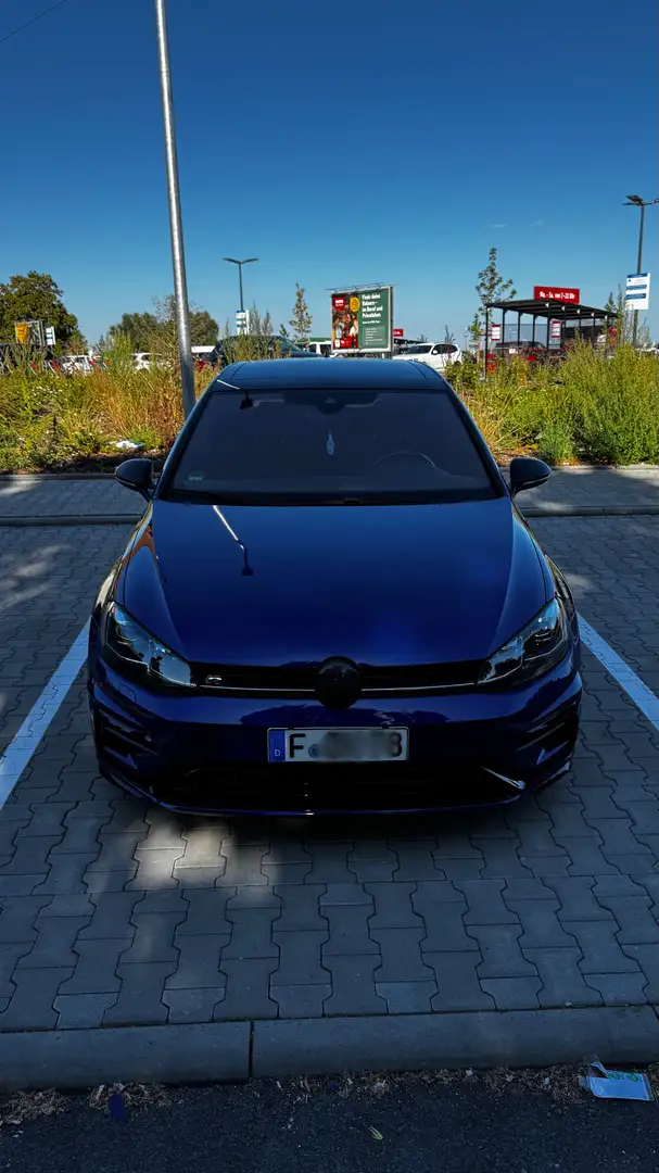 Volkswagen Golf R Facelift Akrapovic Blau - 2