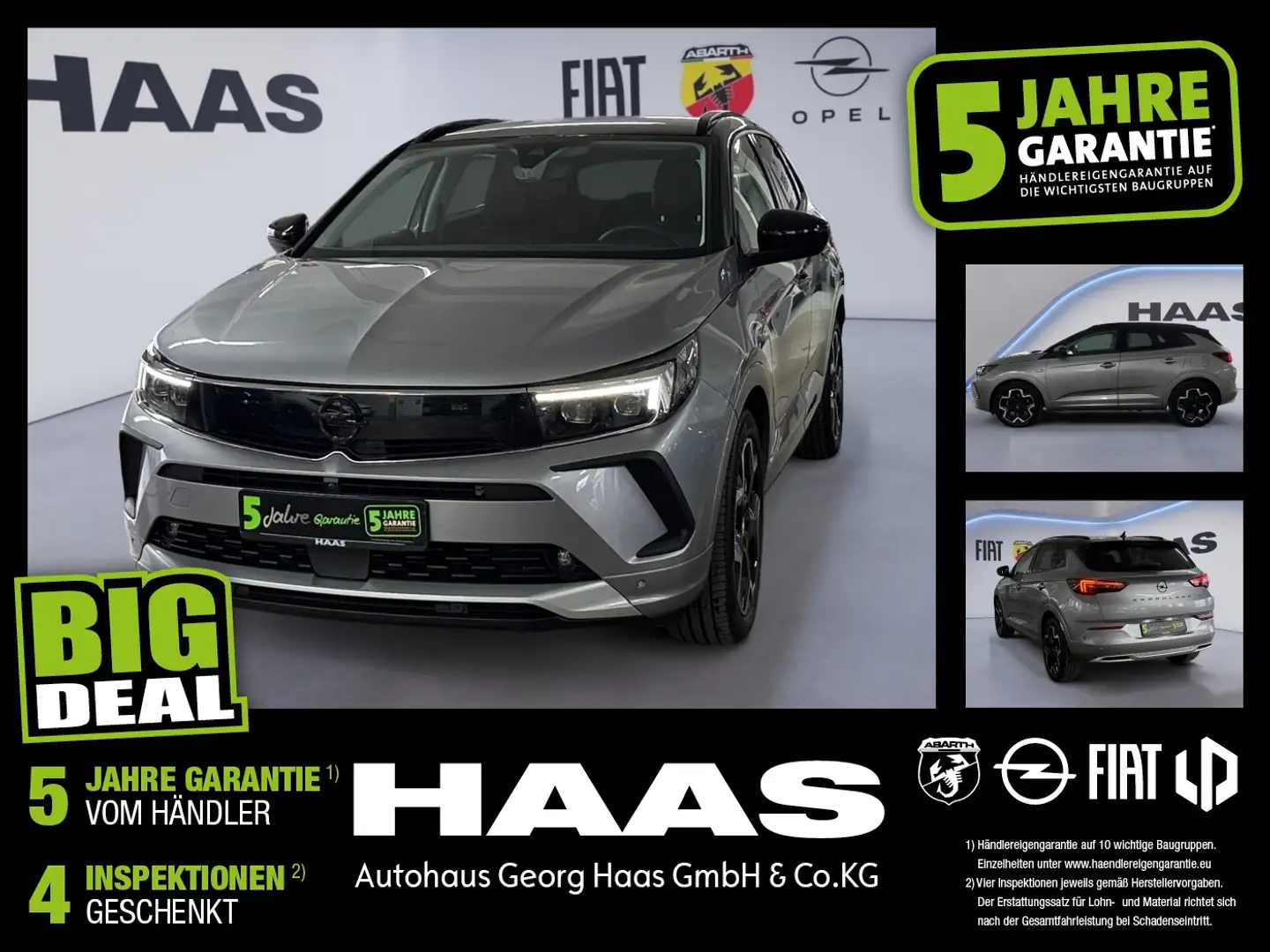 Opel Grandland 1.6 Hybrid Ultimate !!Vollausstattung!! Gris - 1