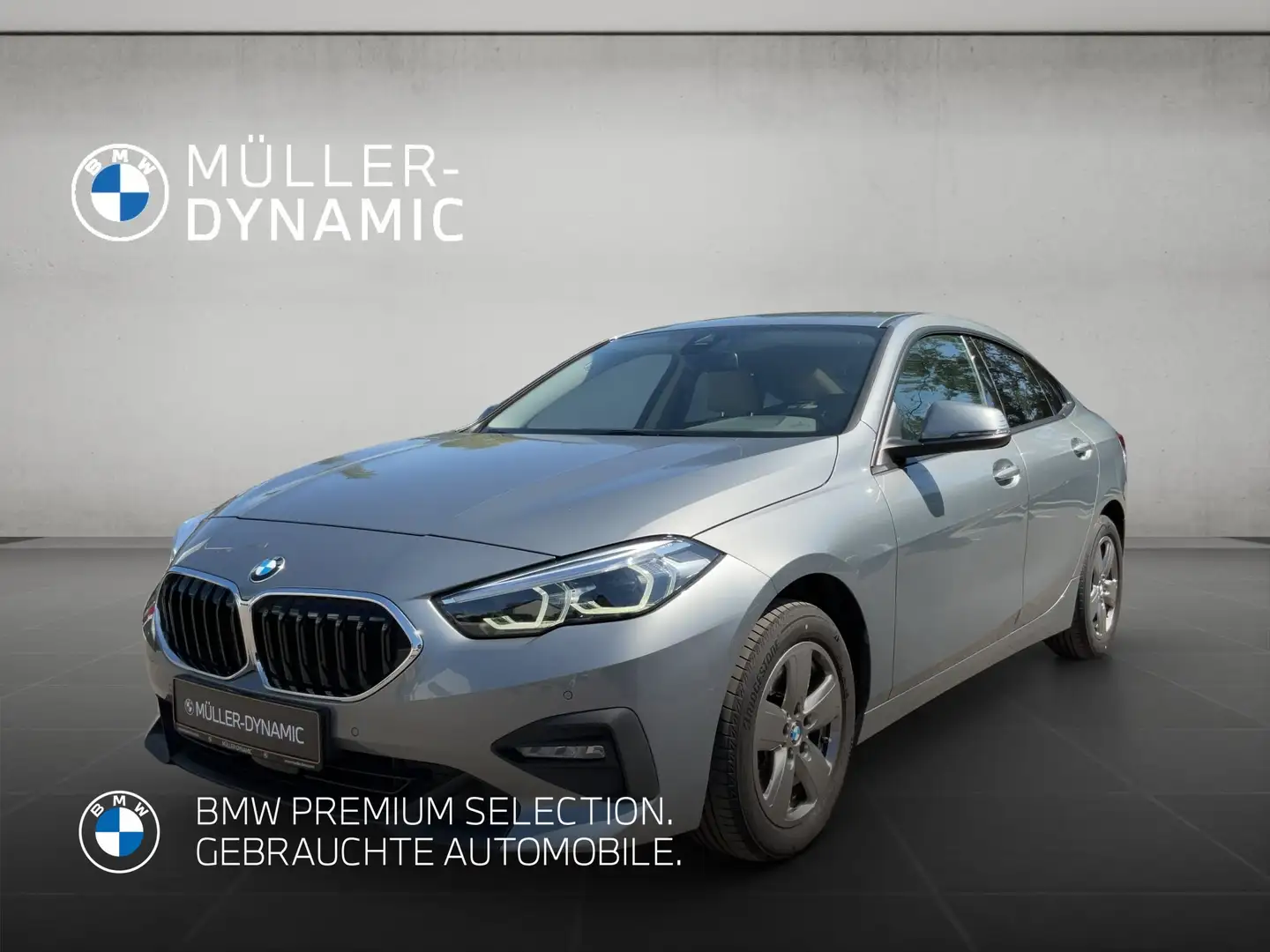 BMW 218 d GRAN COUPÈ ADVANTAGE PDC TEMPOMAT SHZ DAB Gris - 1