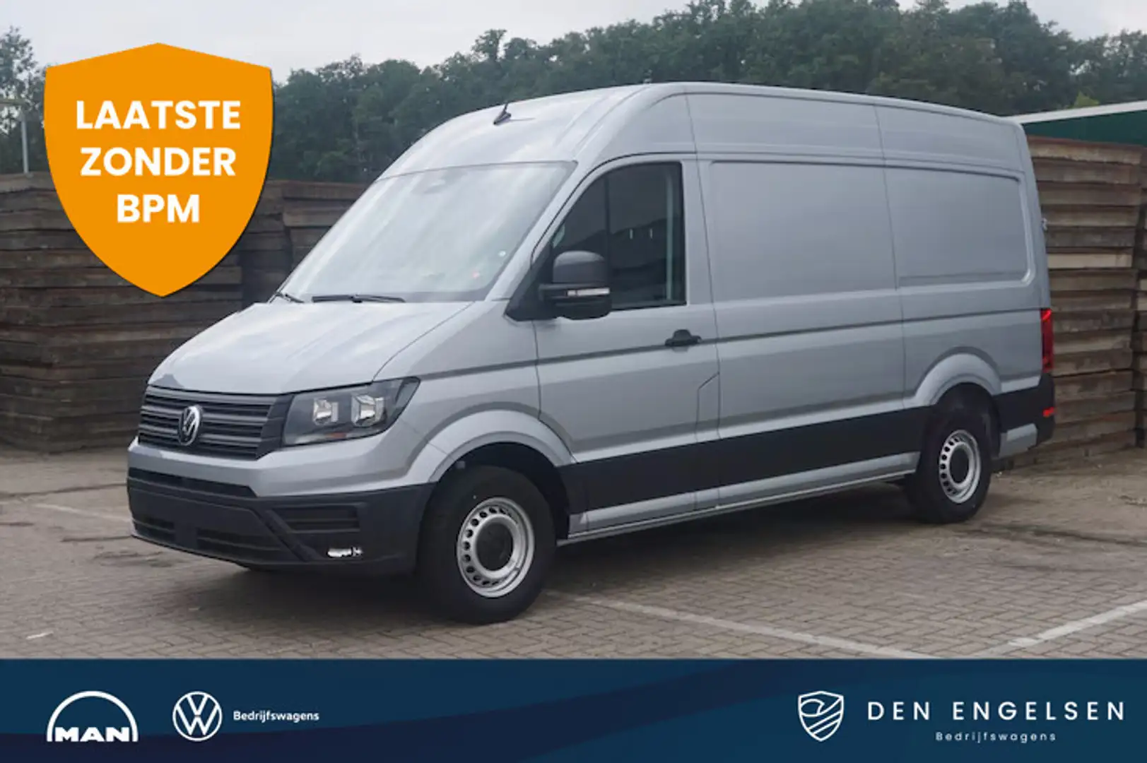 Volkswagen Crafter 30 2.0 TDI 140PK L3H3 Automaat Highline, Modeljaar Gris - 1